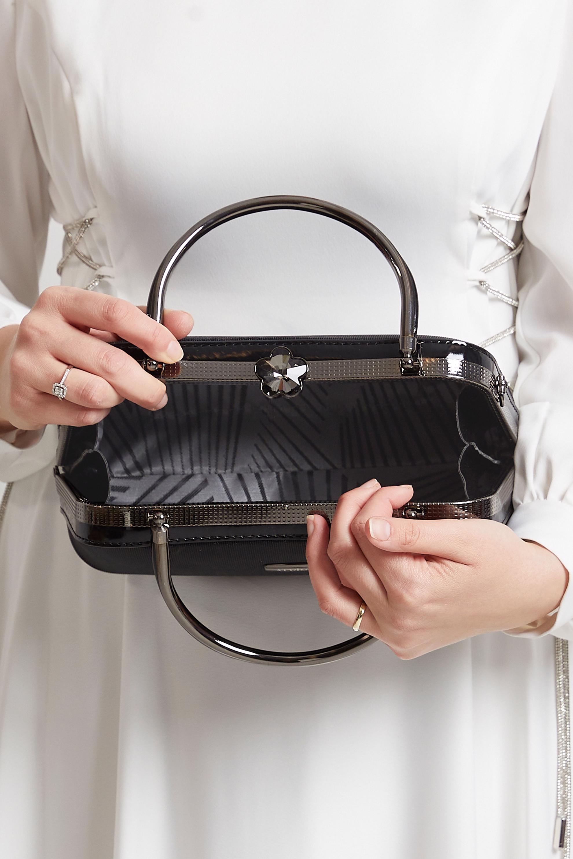 Tesettür giyim SİYAH ALVİNA ÇANTA 3150