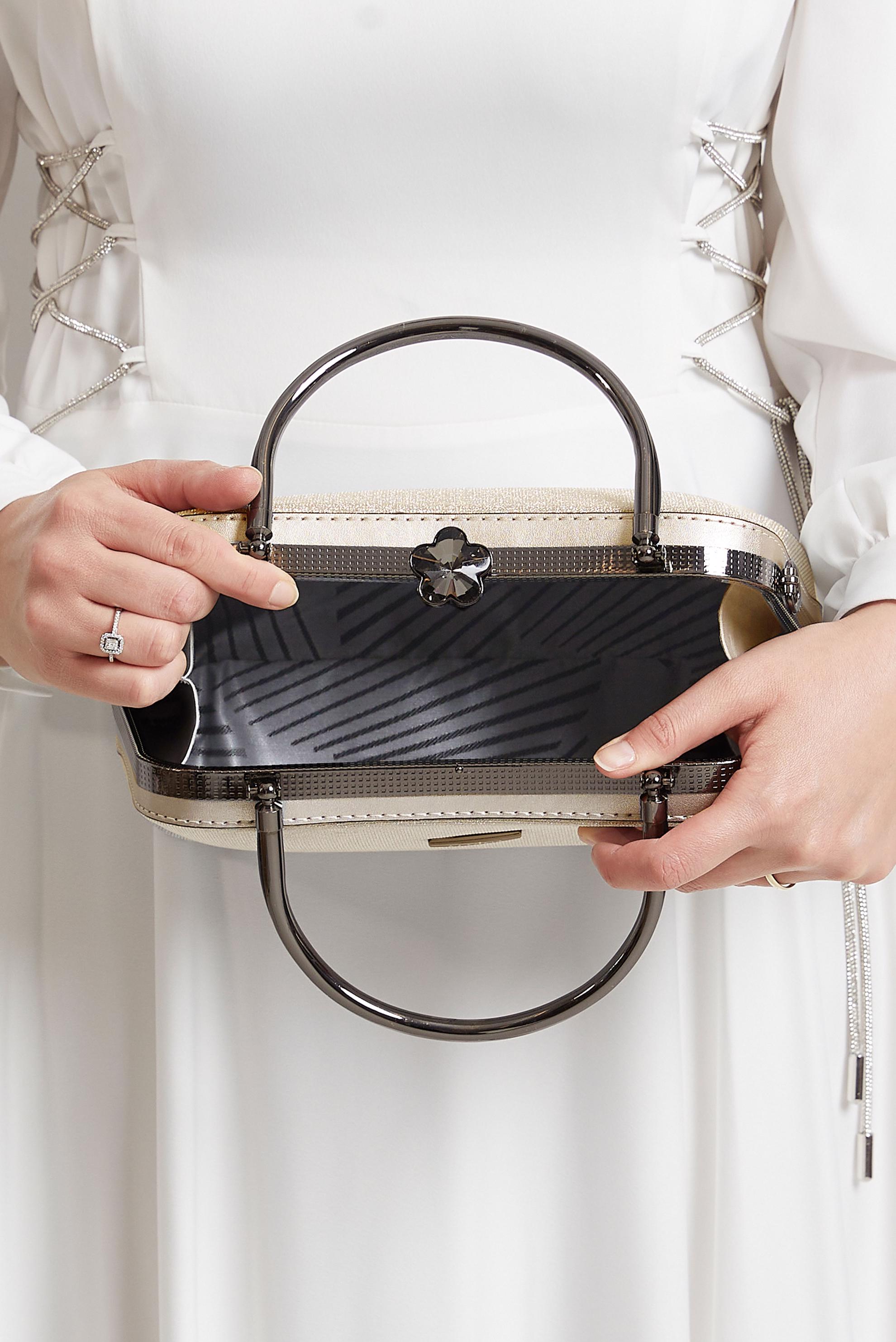 Tesettür giyim ALTIN ALVİNA ÇANTA 3150