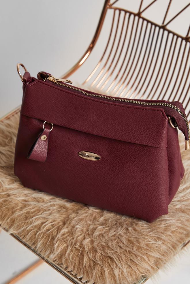 Tesettür giyim BORDO ALVİNA ÇANTA 3170 - ALVİNA