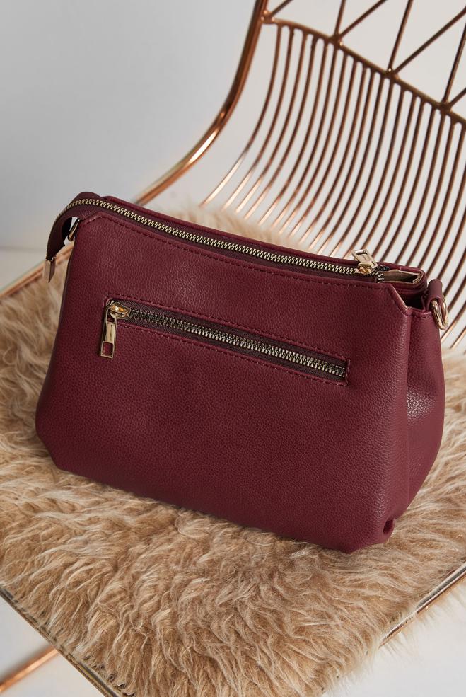 Tesettür giyim BORDO ALVİNA ÇANTA 3170 - ALVİNA