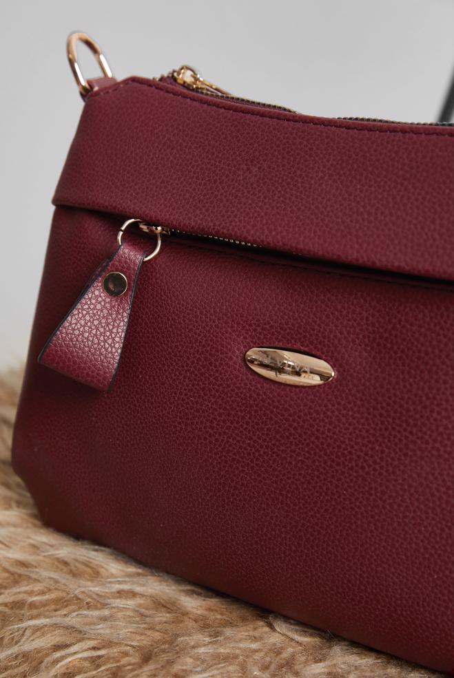 Tesettür giyim BORDO ALVİNA ÇANTA 3170 - ALVİNA