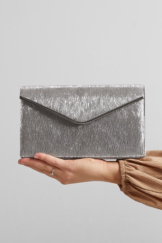 Tesettür giyim BEJ ALVİNA ABİYE ÇANTA 411 - ALVİNA