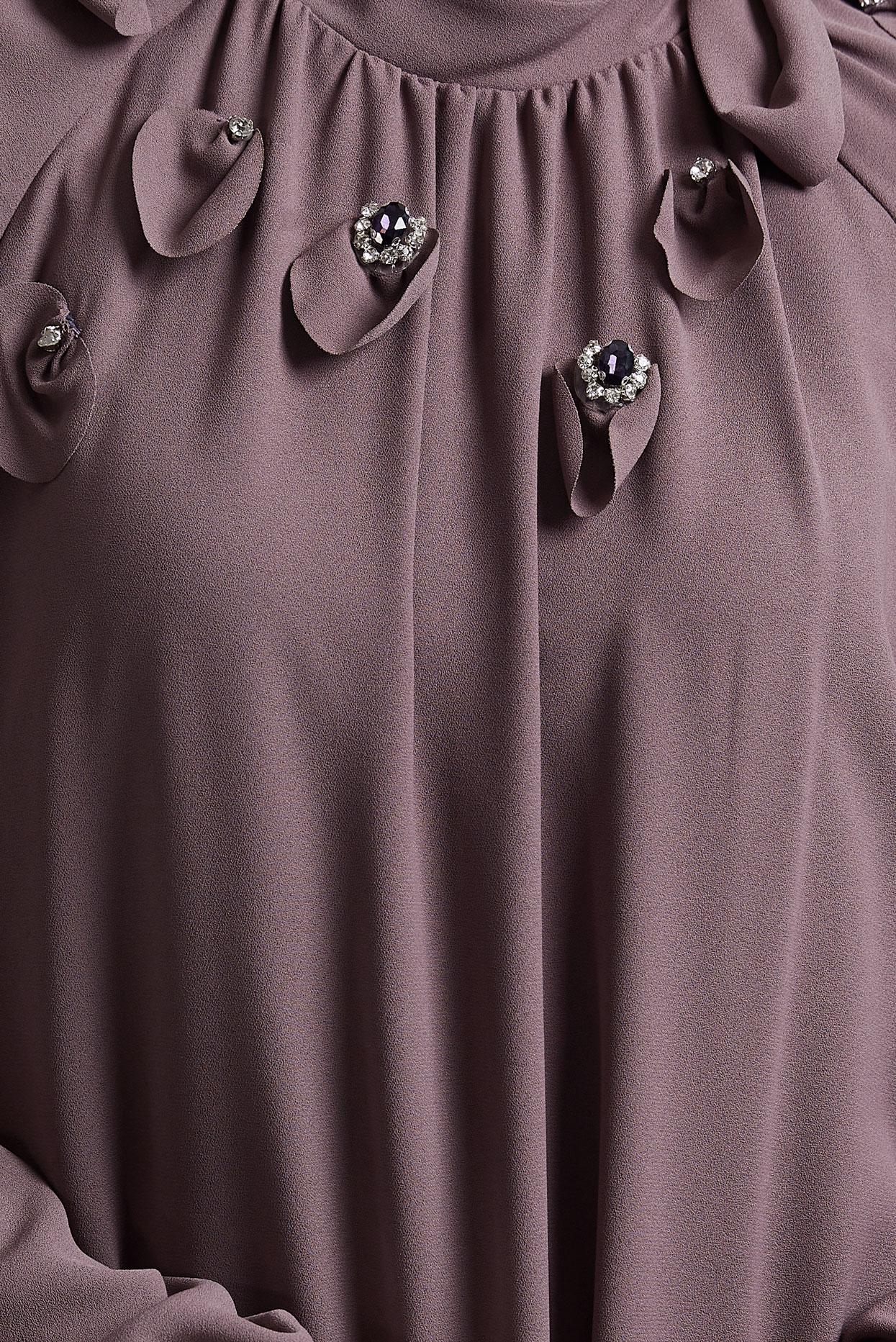 Tesettür giyim PEMBE SALAŞ ELBİSE 44675