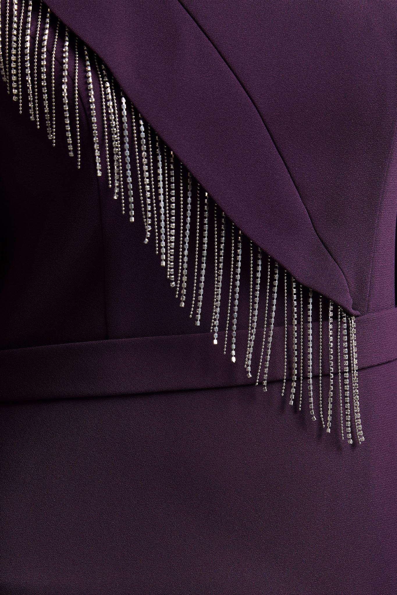 Tesettür giyim MÜRDÜM TAŞ DETAYLI ELBİSE 45356