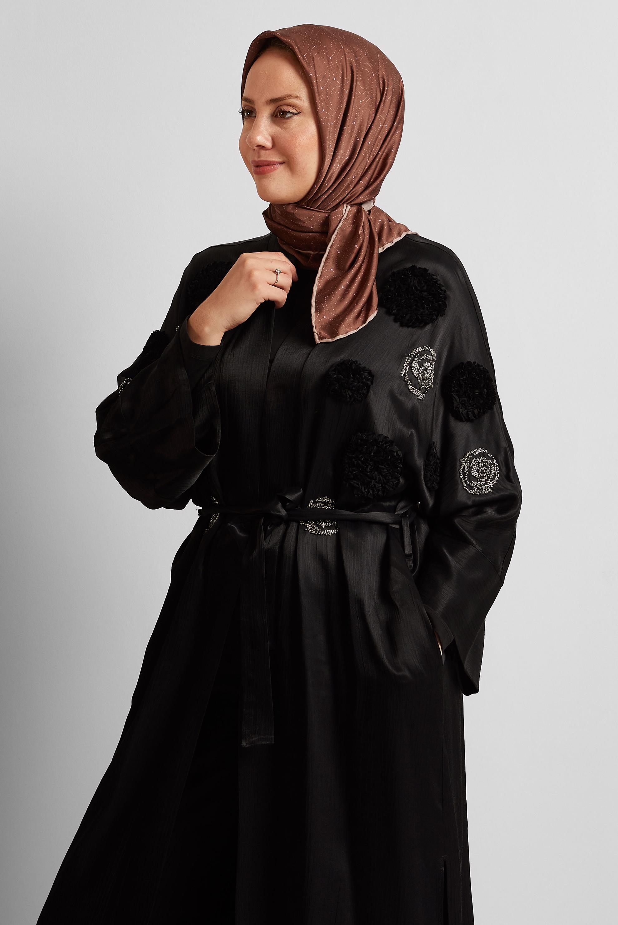 Tesettür giyim TURUNCU ALVİNA EŞARP 8535