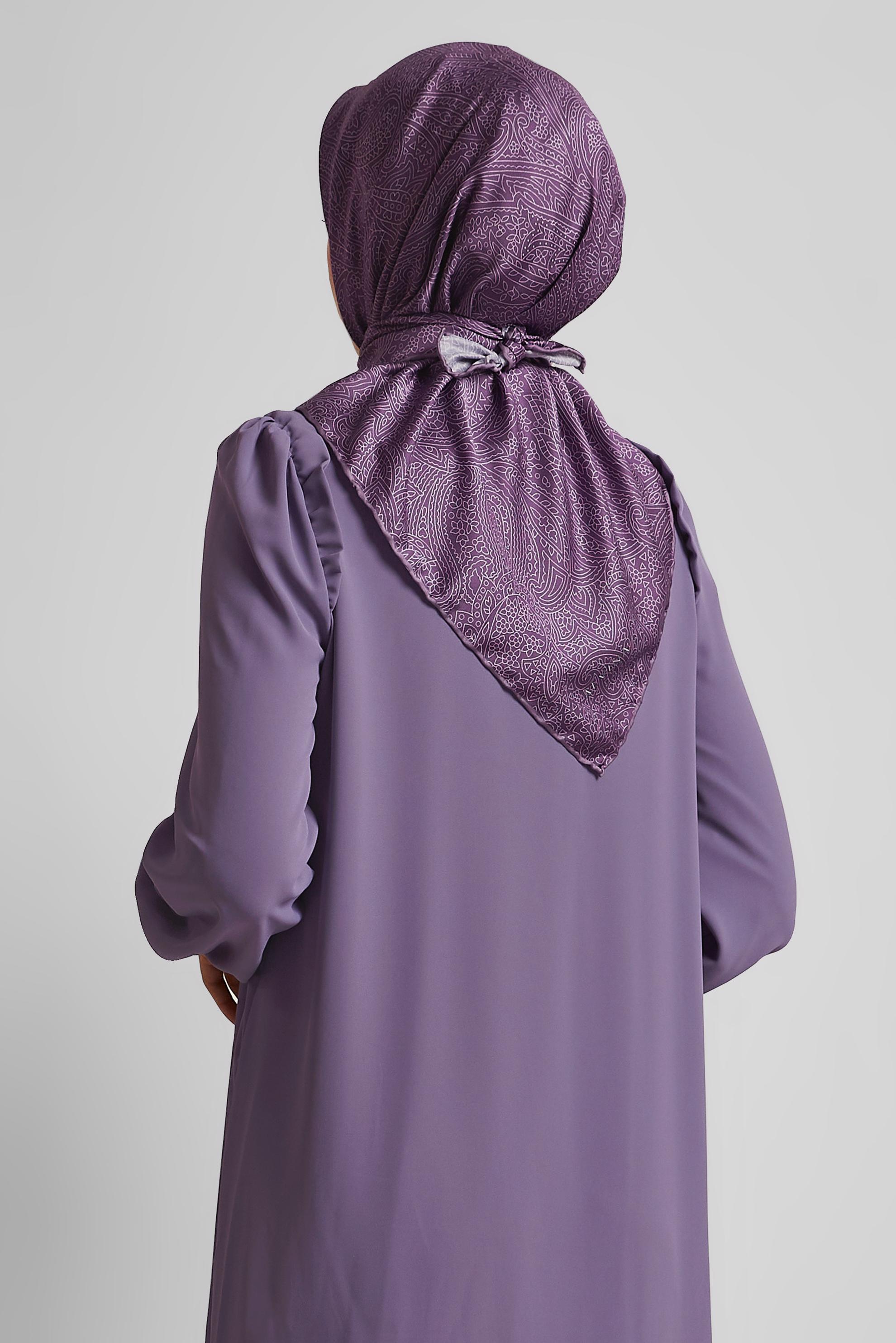 Tesettür giyim MOR ALVİNA EŞARP 8536