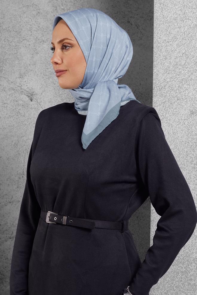 Hijab clothing SILVER ALVINA SCARF 10280 - ALVİNA