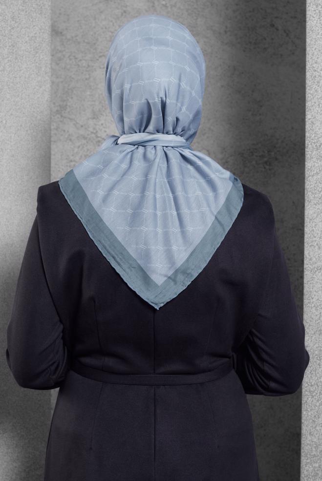 Hijab clothing SILVER ALVINA SCARF 10280 - ALVİNA