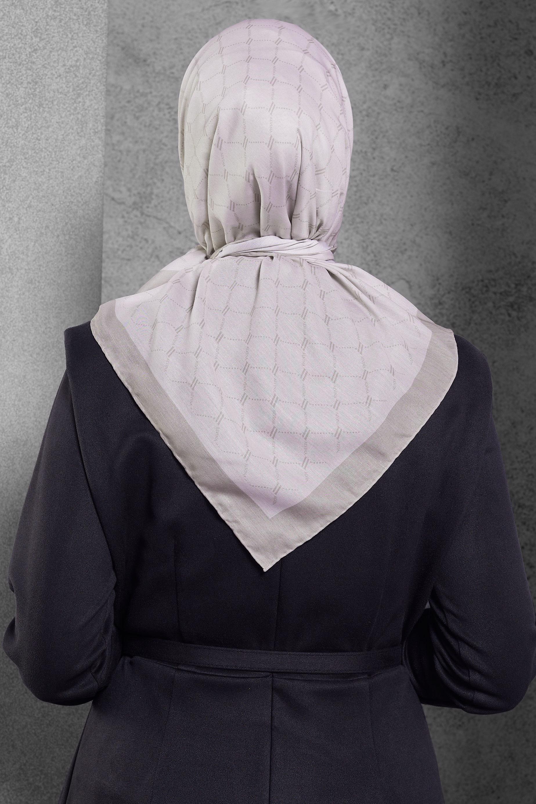 Tesettür giyim BEJ ALVİNA EŞARP 10280