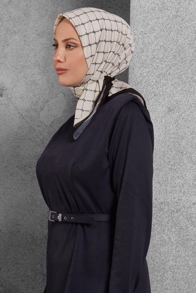 Hijab clothing BLACK ALVINA SCARF 10280 - ALVİNA