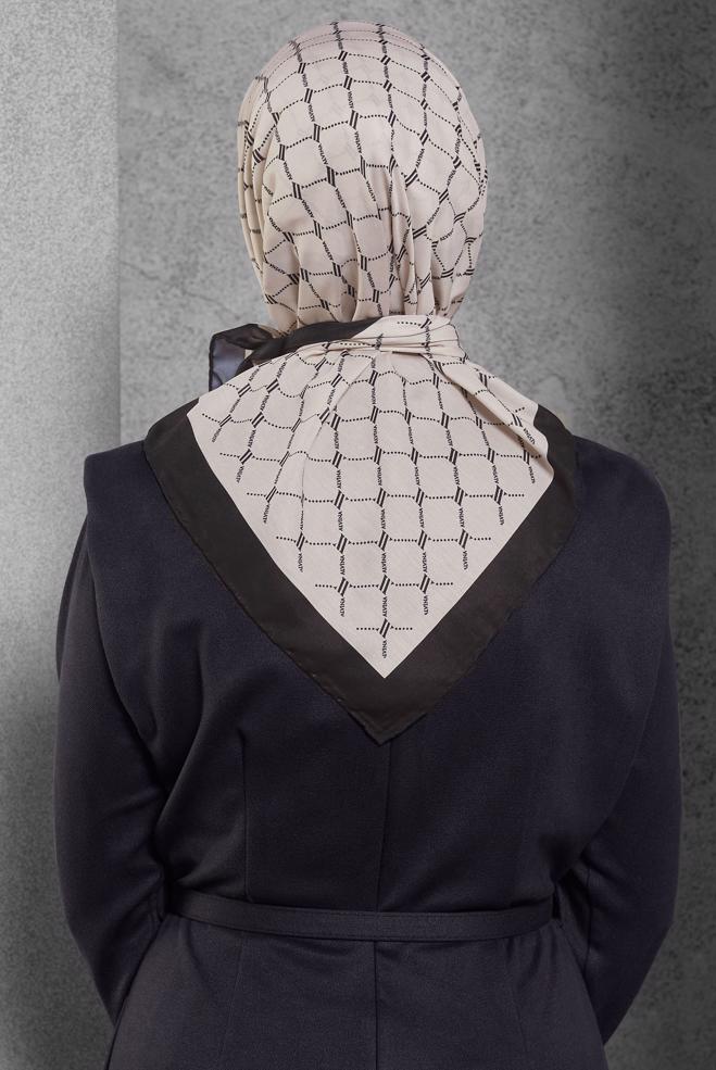 Hijab clothing BLACK ALVINA SCARF 10280 - ALVİNA