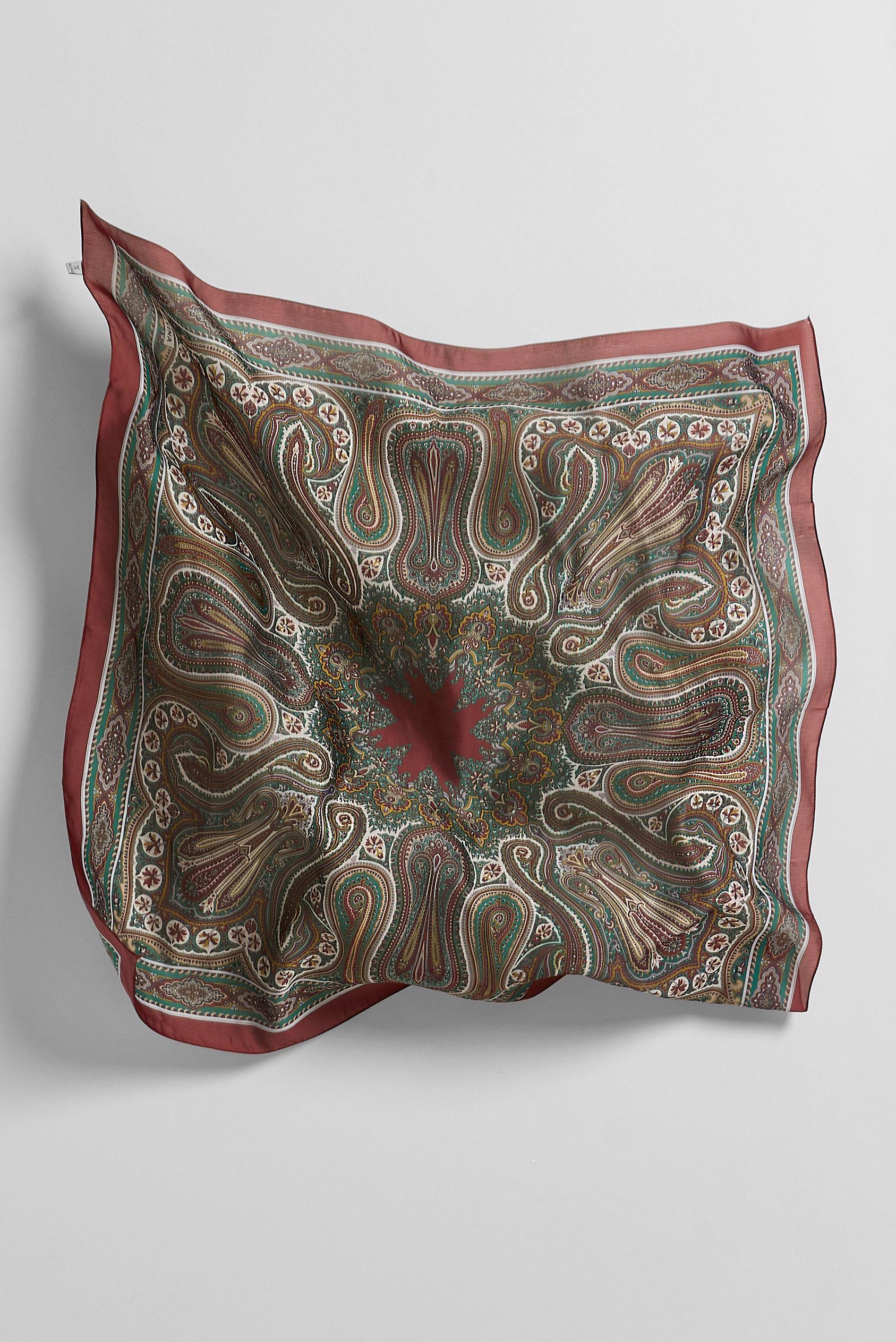 Vêtements hijab ROUGE BORDEAUX FOULARD À MOTIFS ALVINA 8551