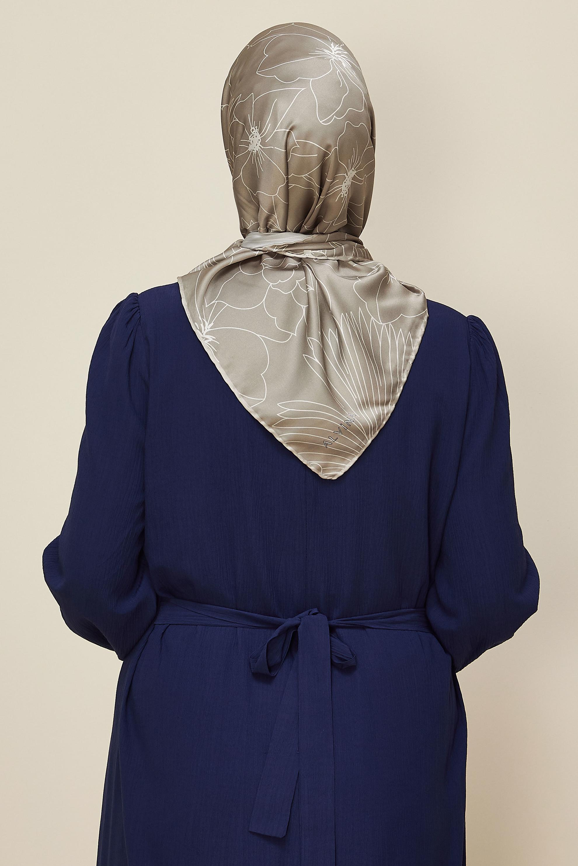 Vêtements hijab VISON ALVINA ÉCHARPE À MOTIF 8564