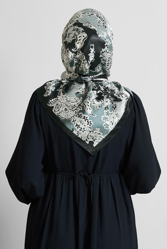 Hijab clothing BLACK ALVINA SCARF 8576 - ALVİNA