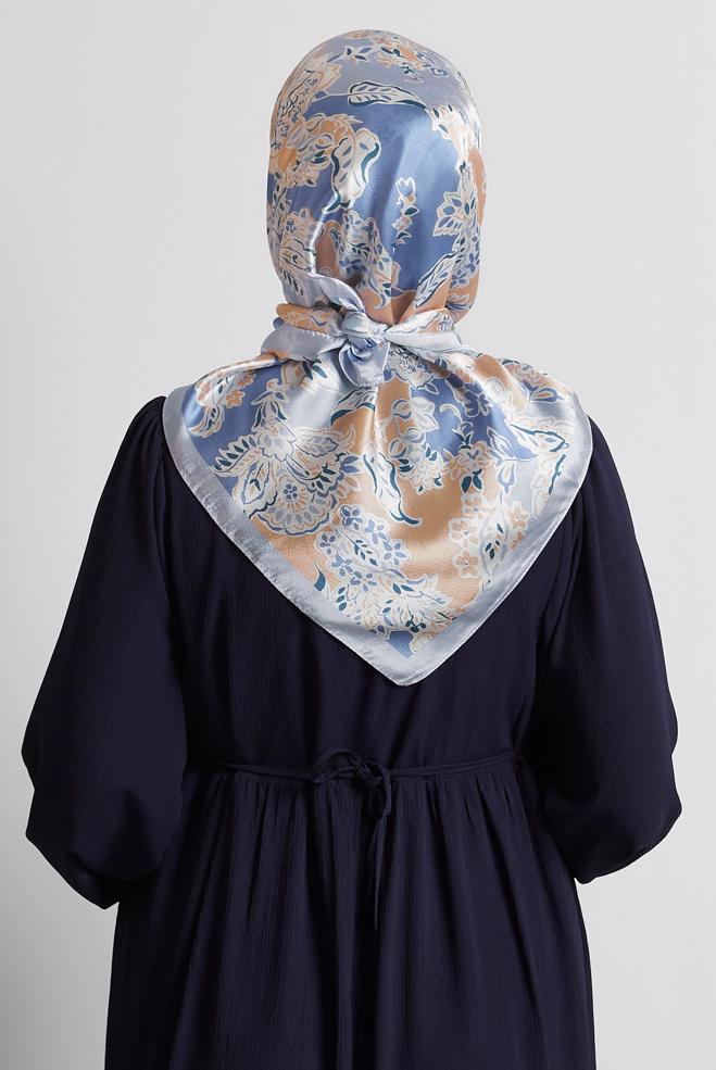 Hijab clothing PURPLE ALVINA SCARF 8576 - ALVİNA