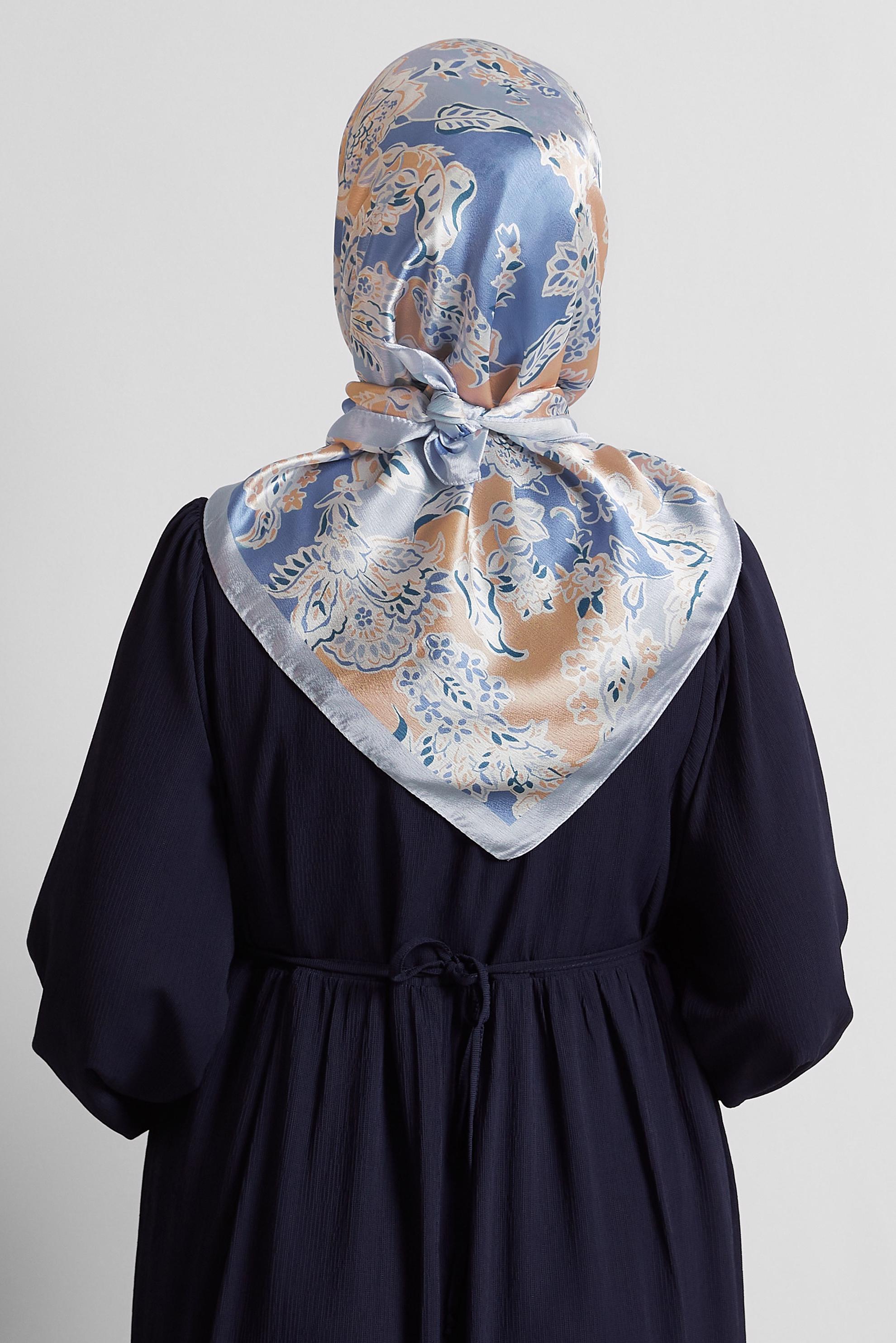 Vêtements hijab POURPRE ÉCHARPE ALVINA 8576