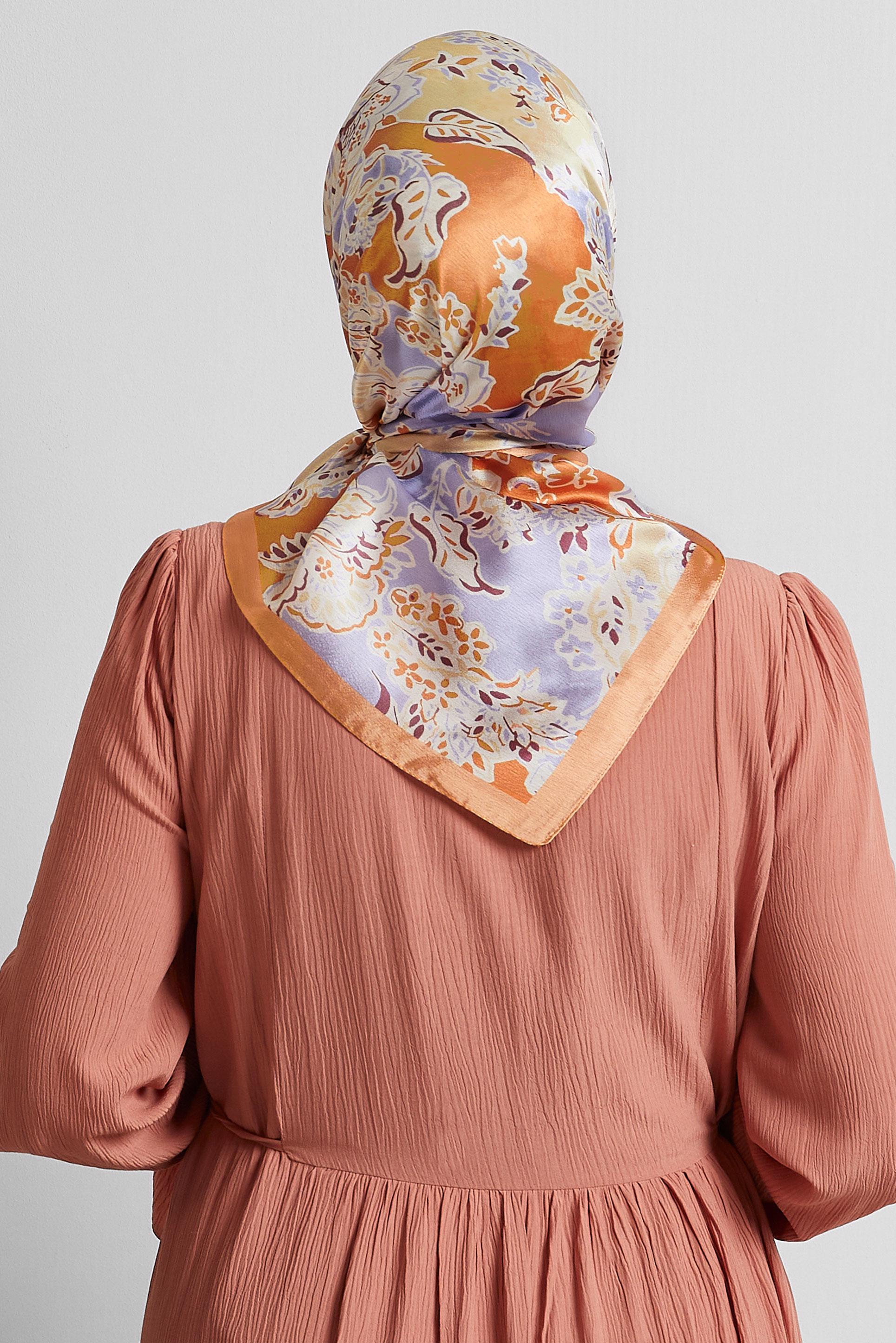 Vêtements hijab JAUNE ÉCHARPE ALVINA 8576