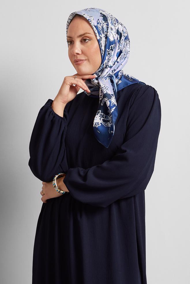 Hijab clothing NAVY BLUE ALVINA SCARF 8576 - ALVİNA