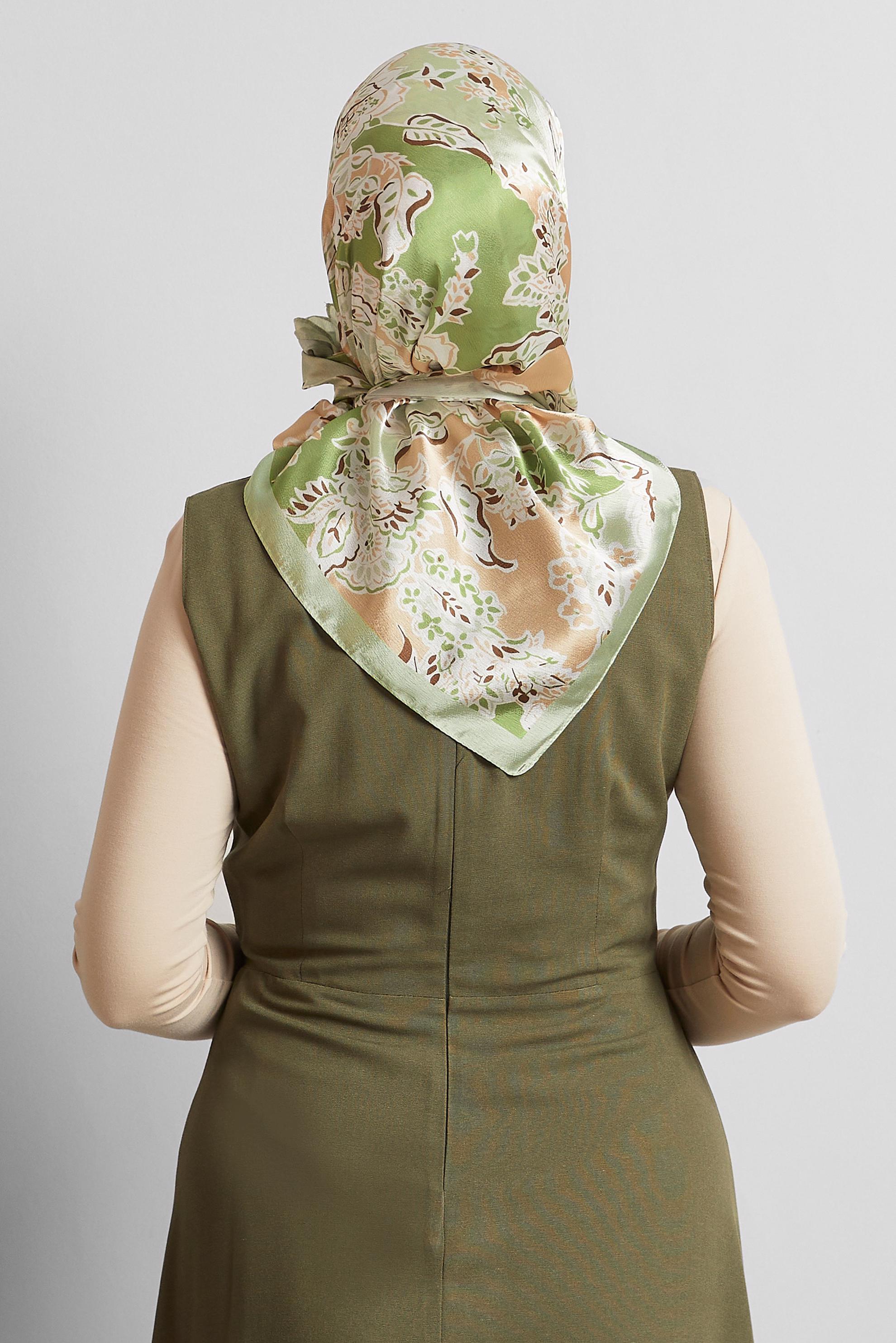 Vêtements hijab POUDRE ÉCHARPE ALVINA 8576