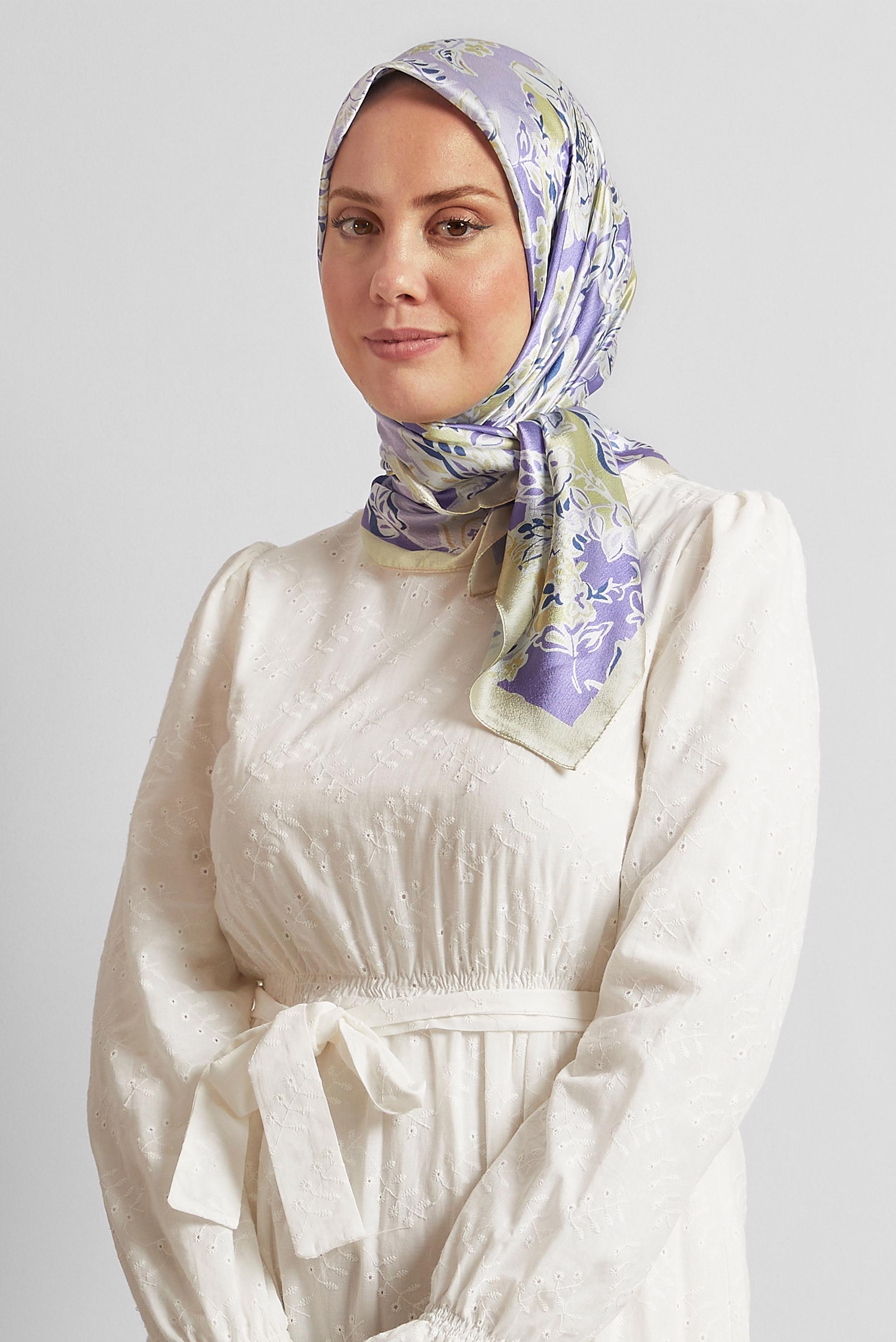 Hijab clothing BROWN ALVINA SCARF 8576