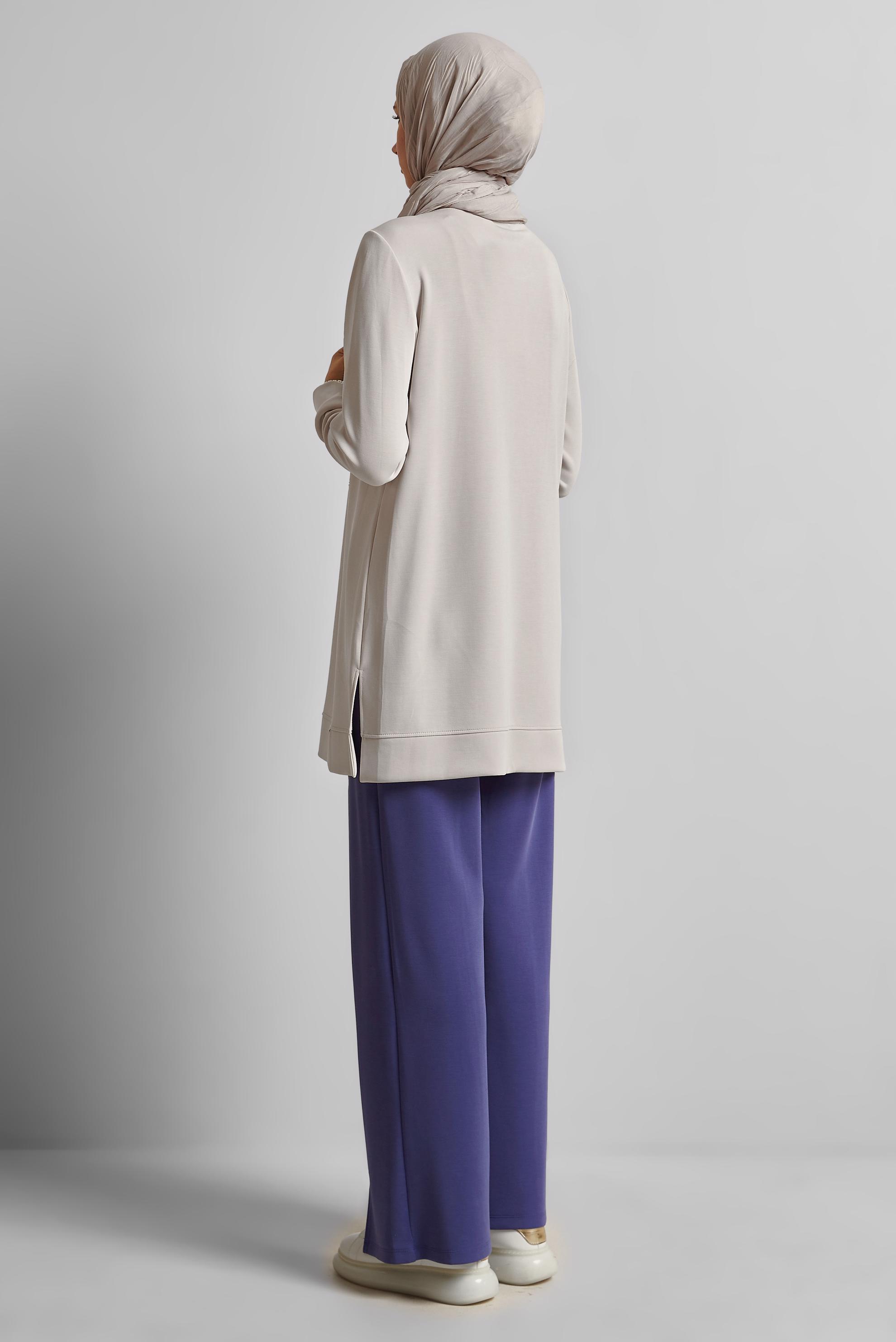 Vêtements hijab POURPRE ENSEMBLE DE SURVÊTEMENT IMPRIMÉ 44744