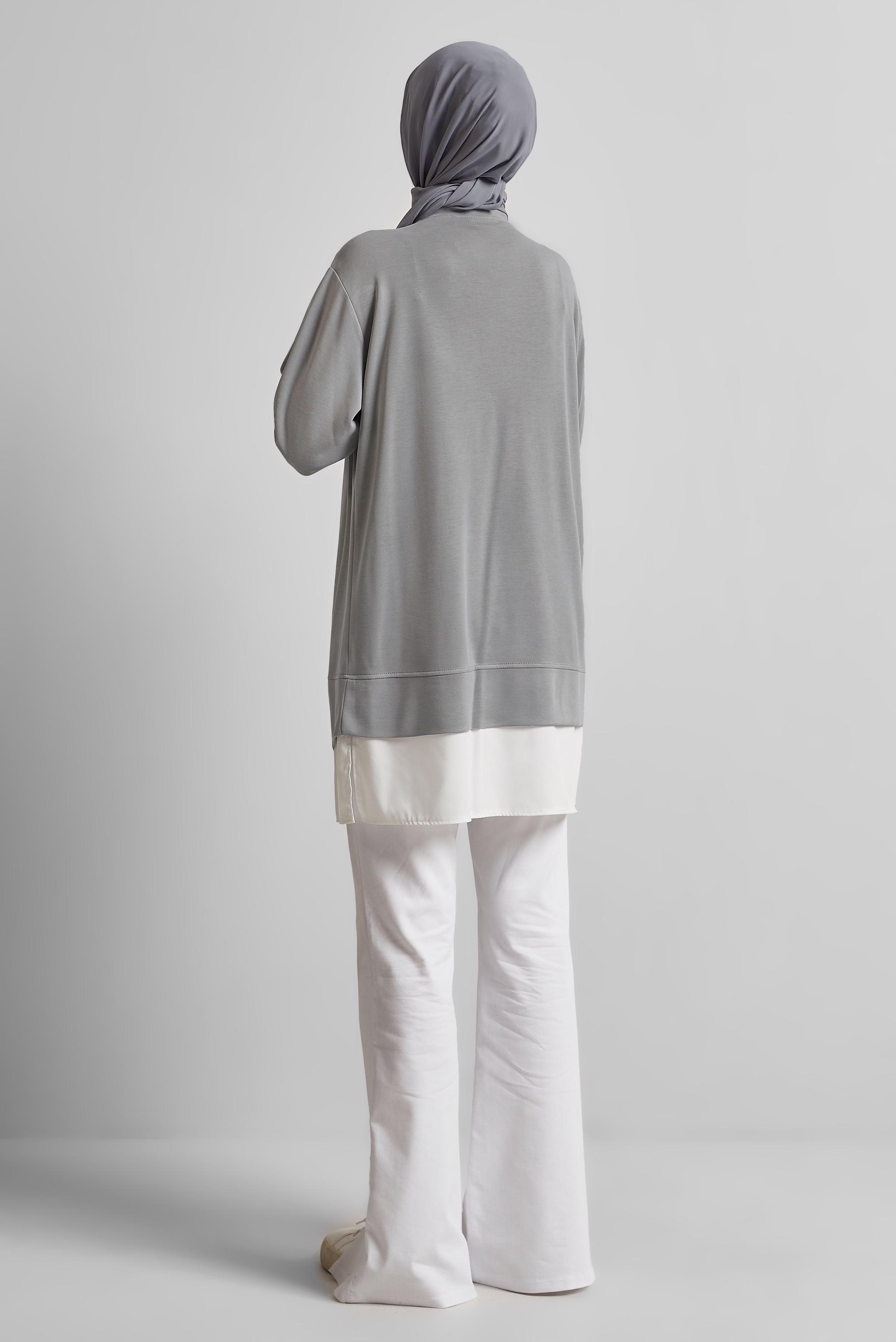 CREW-NECK TRACKSUIT TUNIC ALVİNA