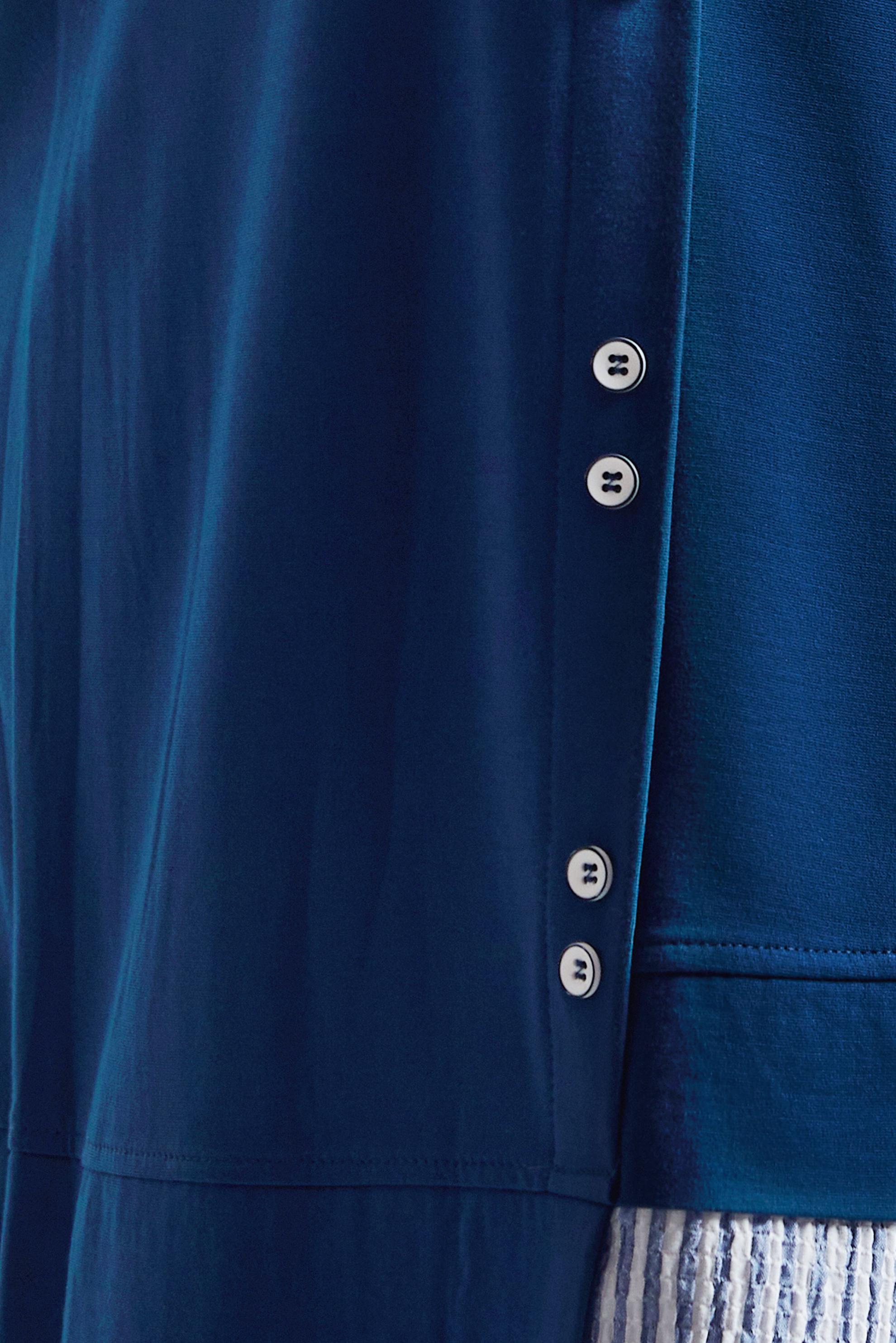 Tesettür giyim LACİVERT GARNİLİ EŞOFMAN TUNİK 45464