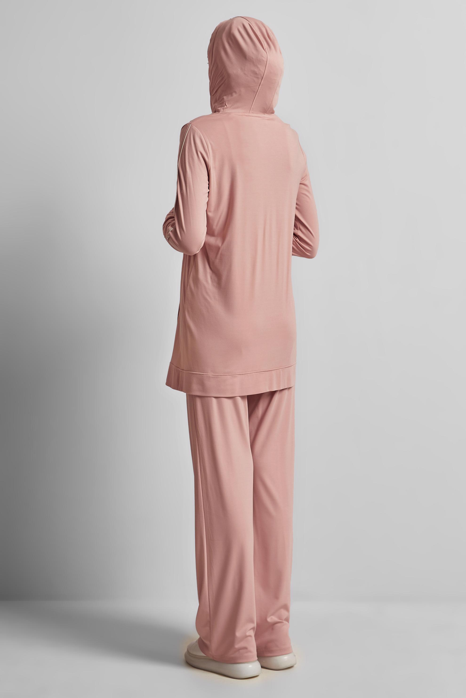 Vêtements hijab POUDRE ENSEMBLE SURVÊTEMENT AVEC PANTALON 45469