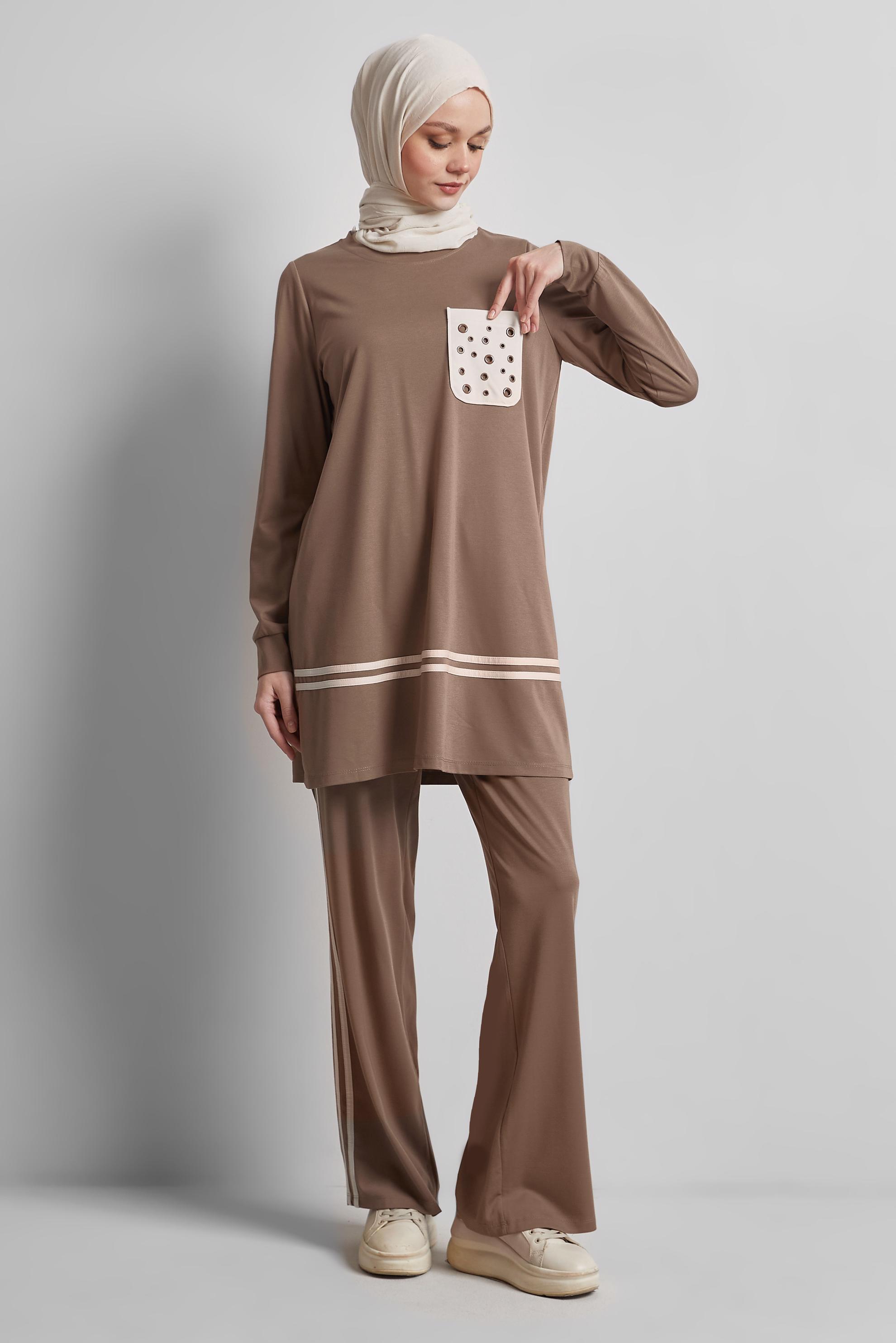 Vêtements hijab VISON ENSEMBLE SURVÊTEMENT AVEC PANTALON 45479