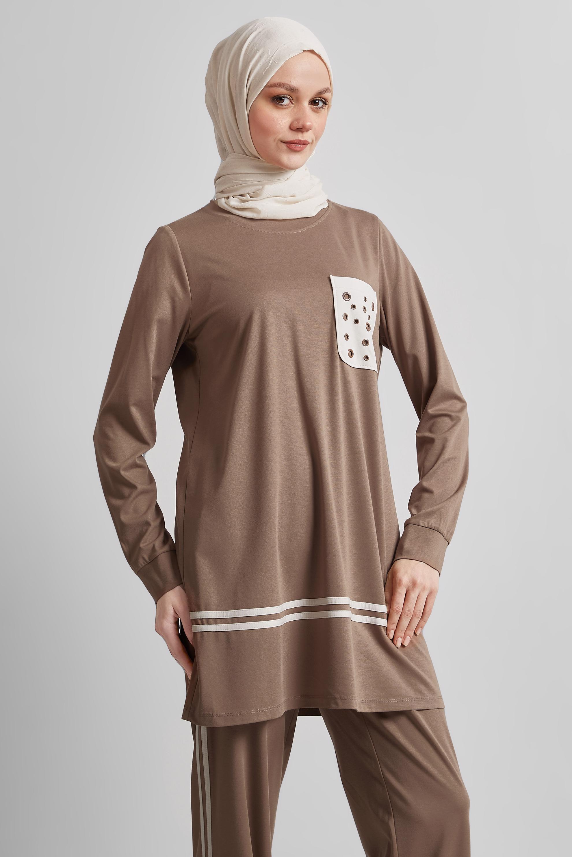 Vêtements hijab VISON ENSEMBLE SURVÊTEMENT AVEC PANTALON 45479