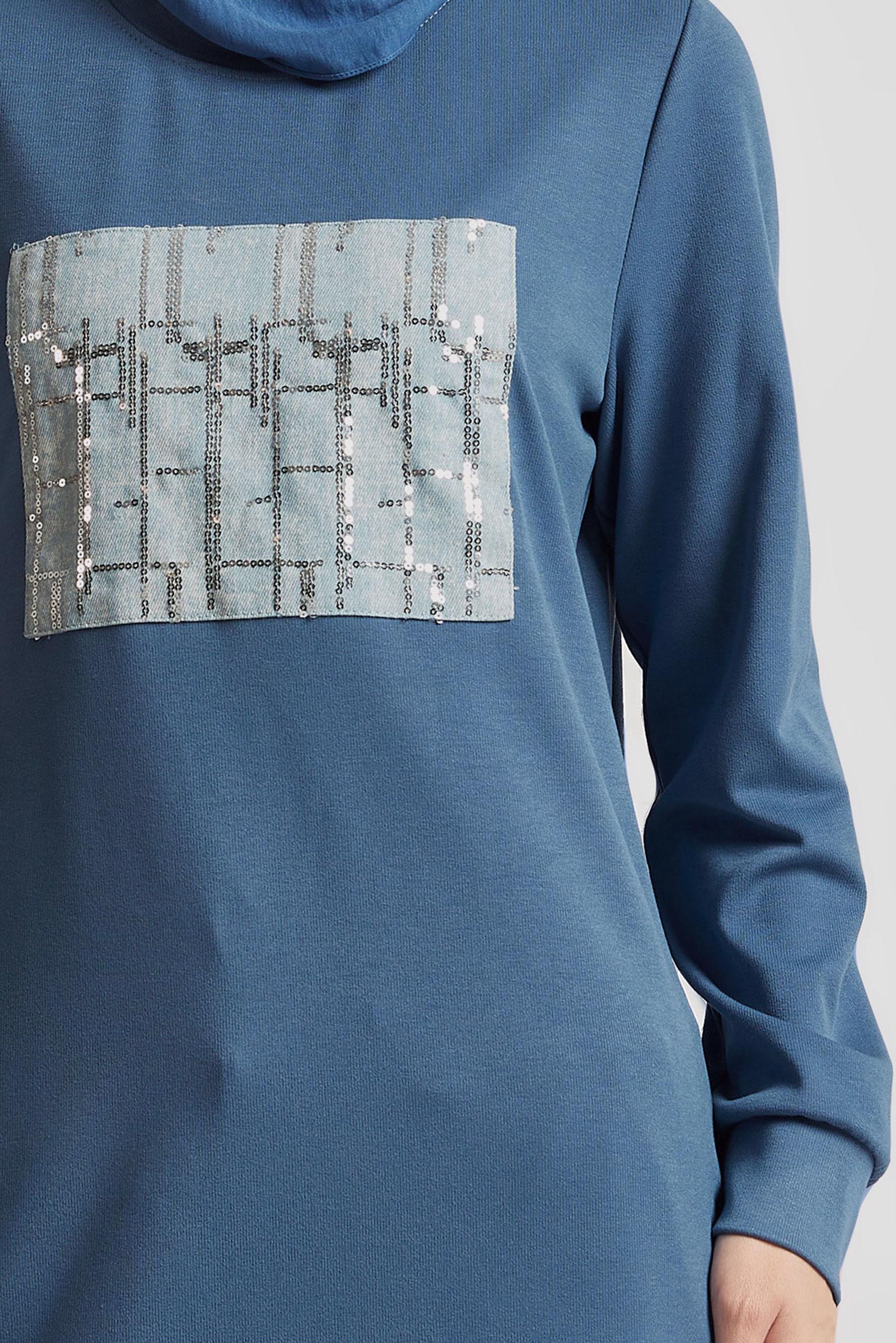 Tesettür giyim LACİVERT PANTOLONLU EŞOFMAN TAKIM 45663