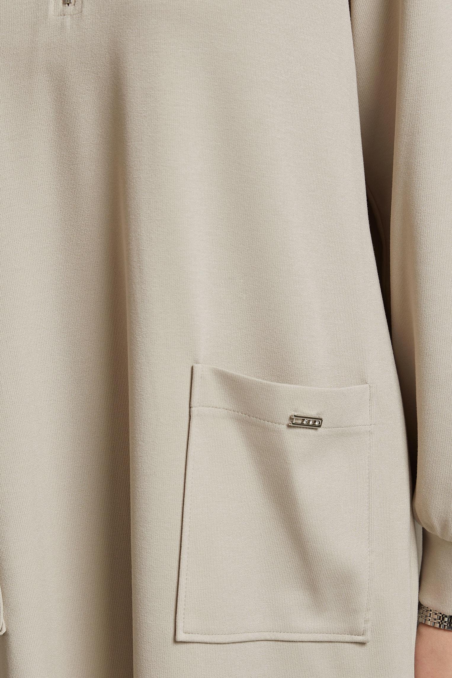 Tesettür giyim BEJ PANTOLONLU EŞOFMAN TAKIM 45670