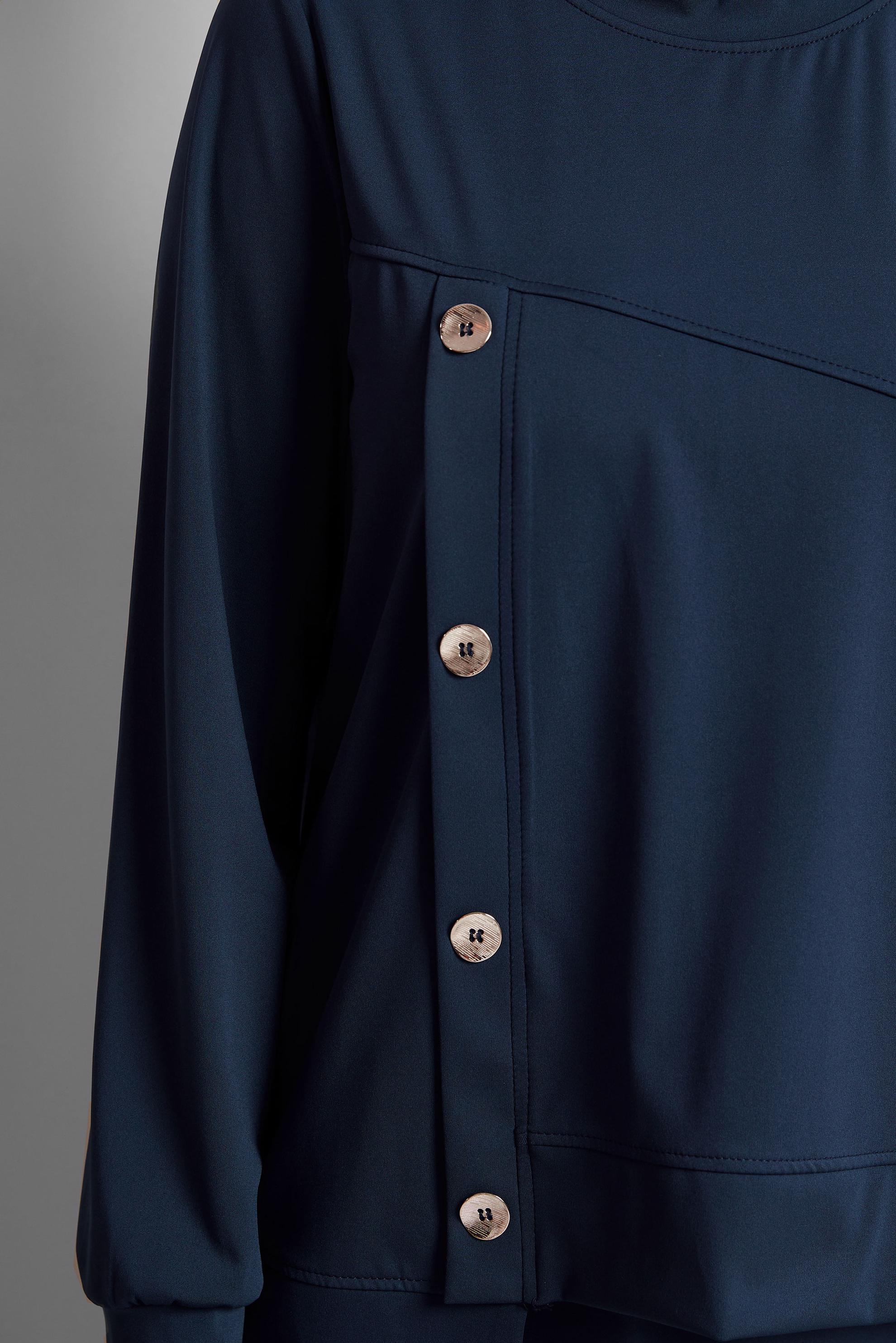 Vêtements hijab BLEU MARINE ENSEMBLE DE SURVÊTEMENT JUPE 45698