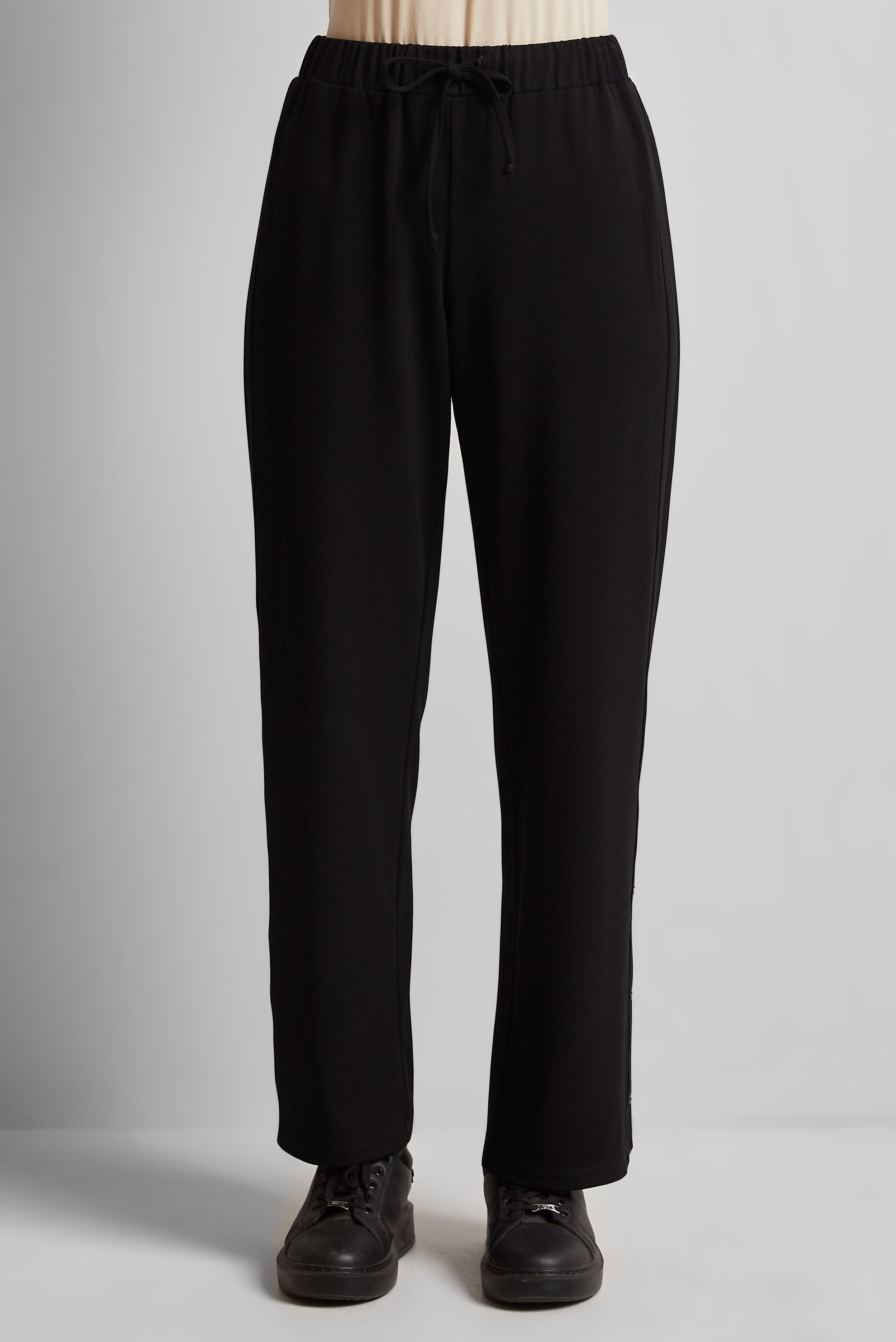 Tesettür giyim SİYAH BELİ LASTİKLİ EŞOFMAN PANTOLON 70884