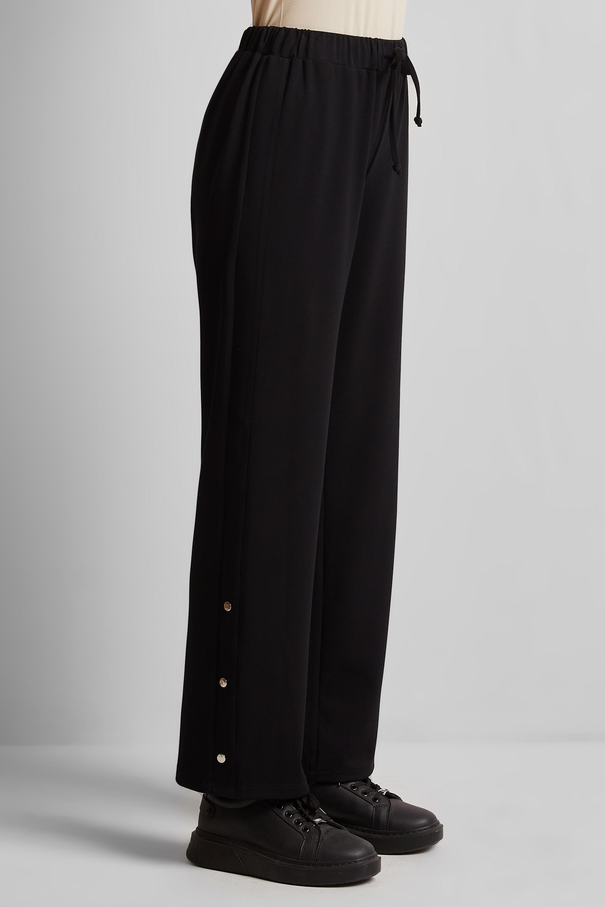 Tesettür giyim SİYAH BELİ LASTİKLİ EŞOFMAN PANTOLON 70884