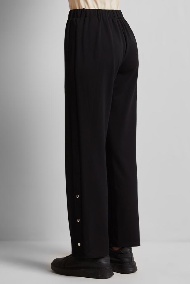 Hijab clothing BLACK TRACKSUIT PANTS 70884 - ALVİNA