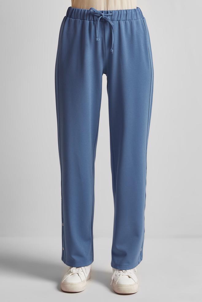 Hijab clothing NAVY BLUE TRACKSUIT PANTS 70884 - ALVİNA