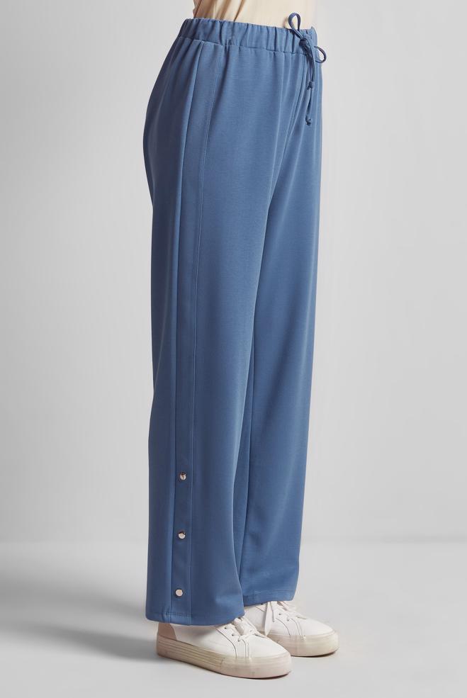 Hijab clothing NAVY BLUE TRACKSUIT PANTS 70884 - ALVİNA