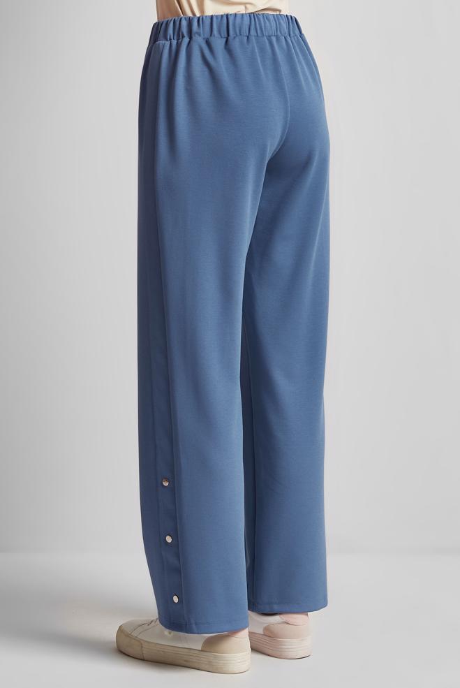 Hijab clothing NAVY BLUE TRACKSUIT PANTS 70884 - ALVİNA