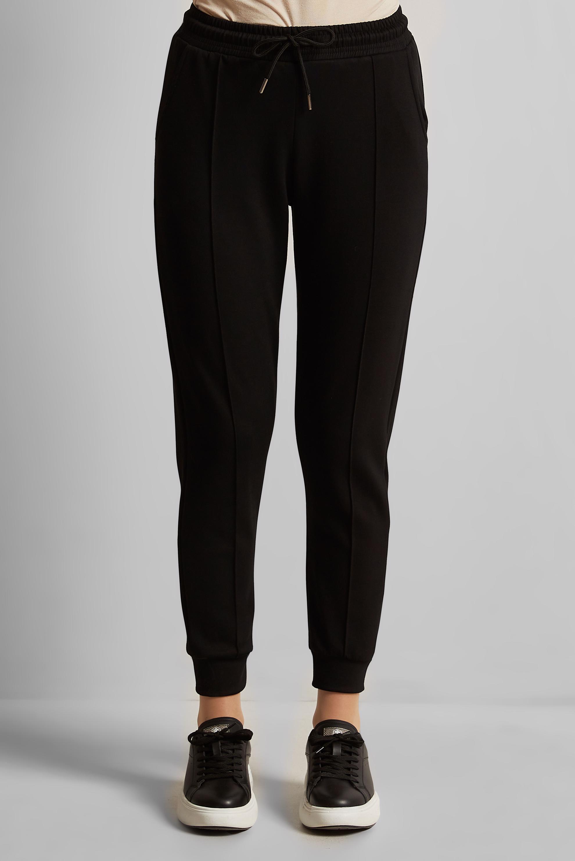 Hijab clothing BLACK ELASTIC WAIST TRACKSUIT PANTS 70885