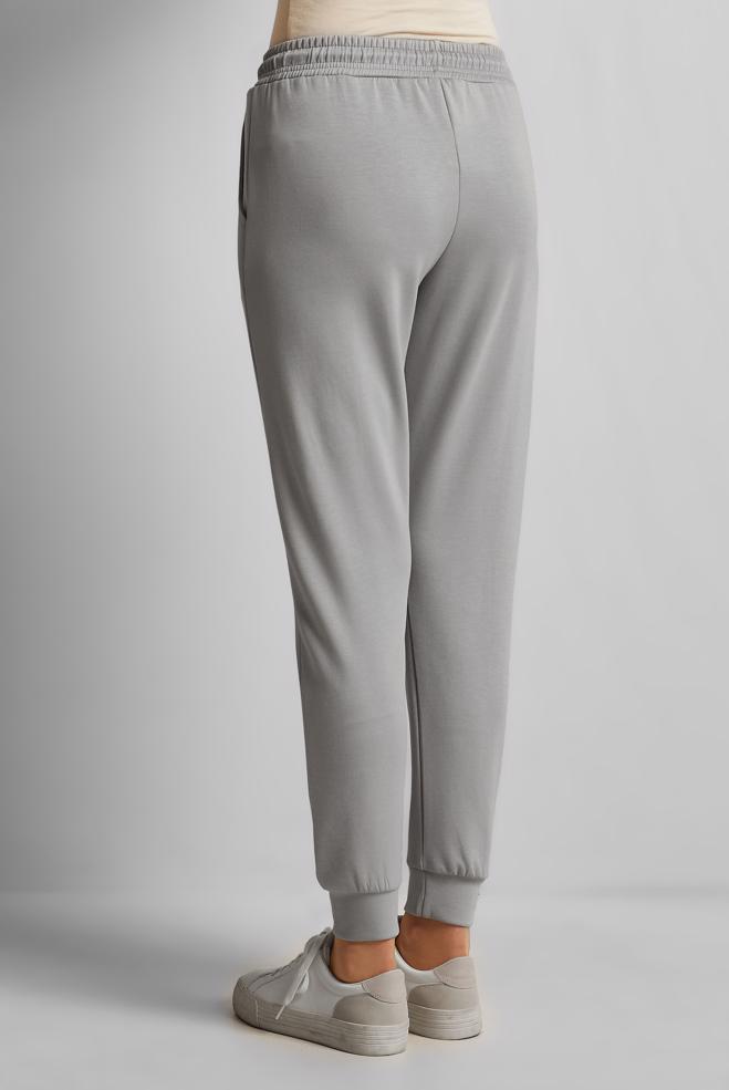 Hijab clothing GREY ELASTIC WAIST TRACKSUIT PANTS 70885 - ALVİNA
