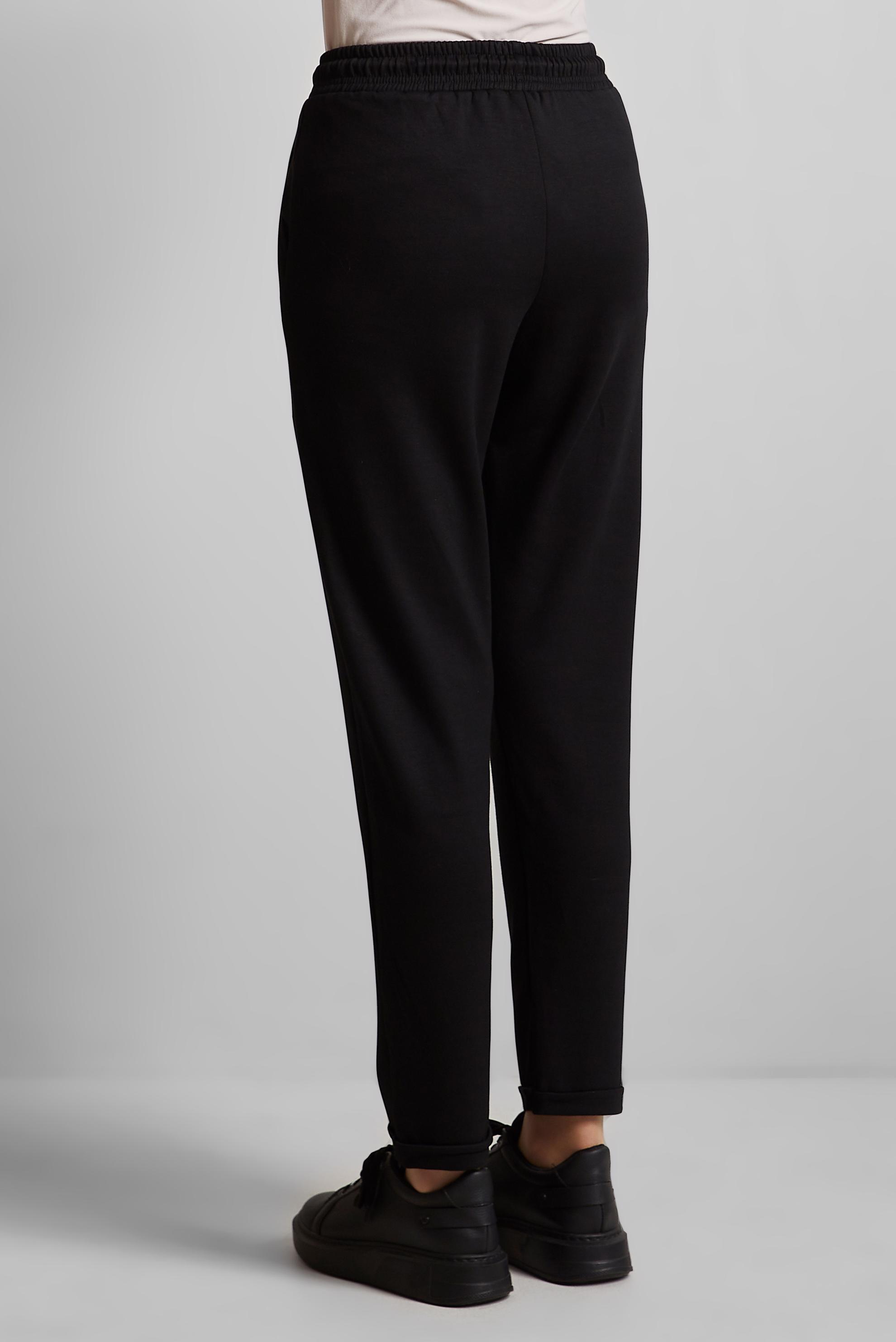 Hijab clothing BLACK ELASTIC WAIST TRACKSUIT PANTS 70886