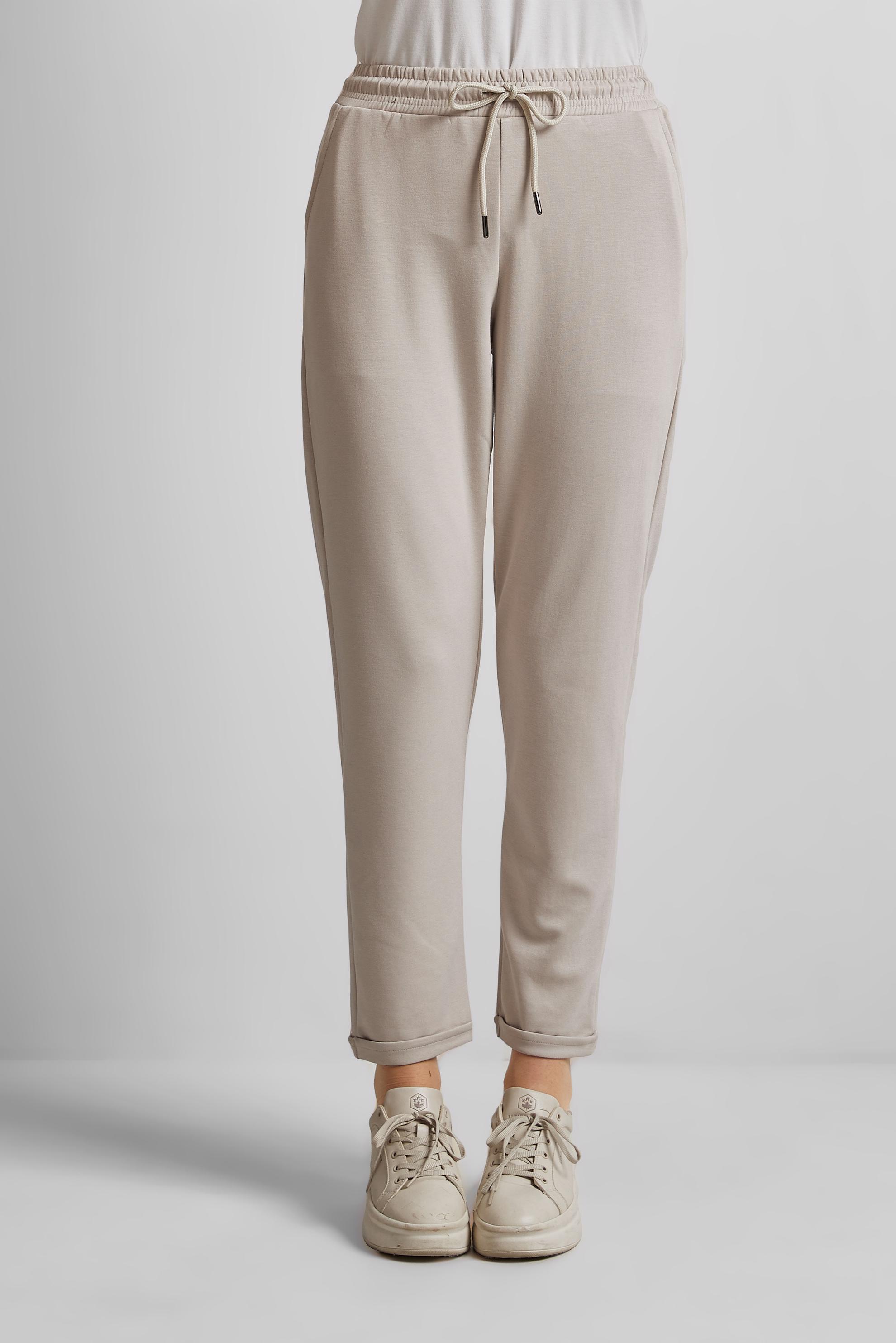 Tesettür giyim BEJ BELİ LASTİKLİ EŞOFMAN ALTI 70886