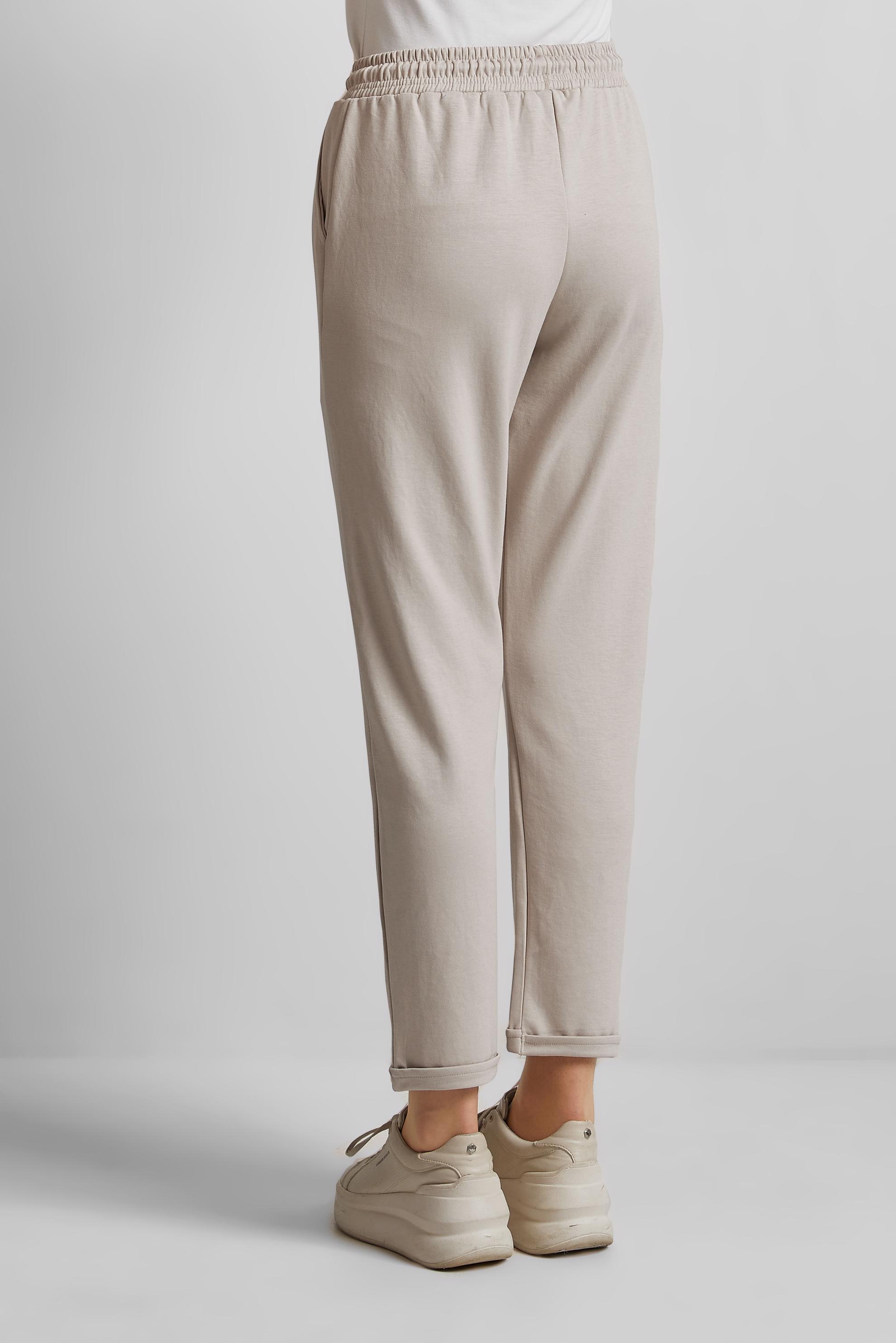 Tesettür giyim BEJ BELİ LASTİKLİ EŞOFMAN ALTI 70886