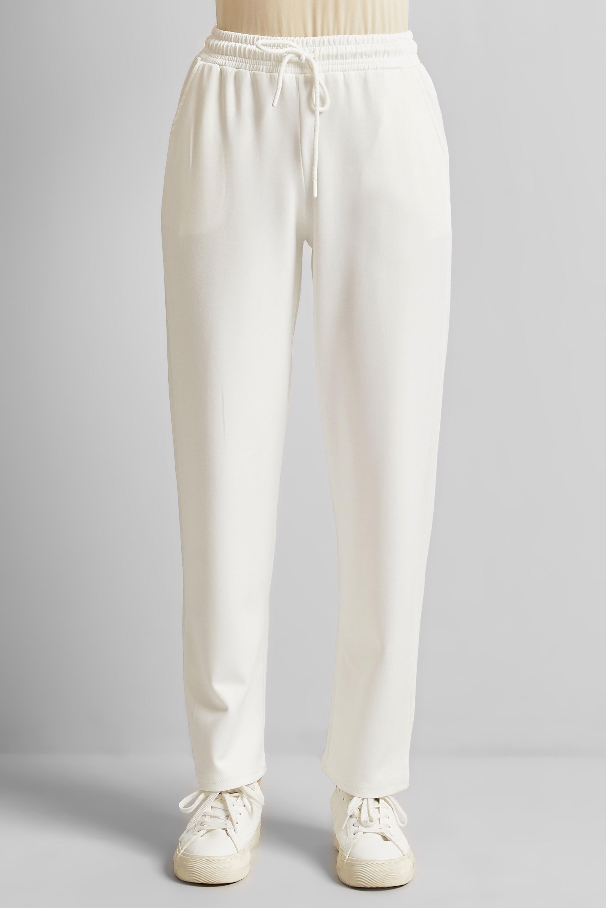 Tesettür giyim BEYAZ BELİ LASTİKLİ EŞOFMAN ALTI 70887