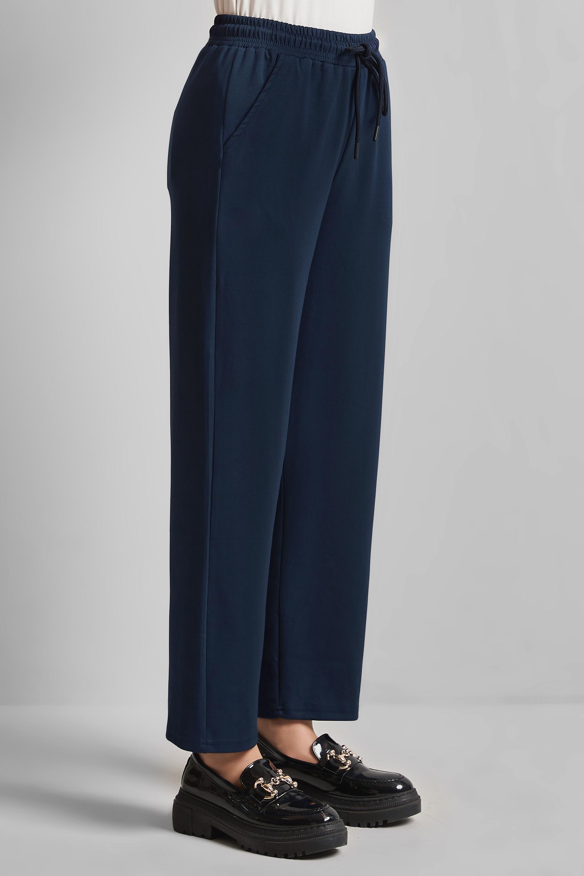 Tesettür giyim LACİVERT BELİ LASTİKLİ EŞOFMAN ALTI 70887