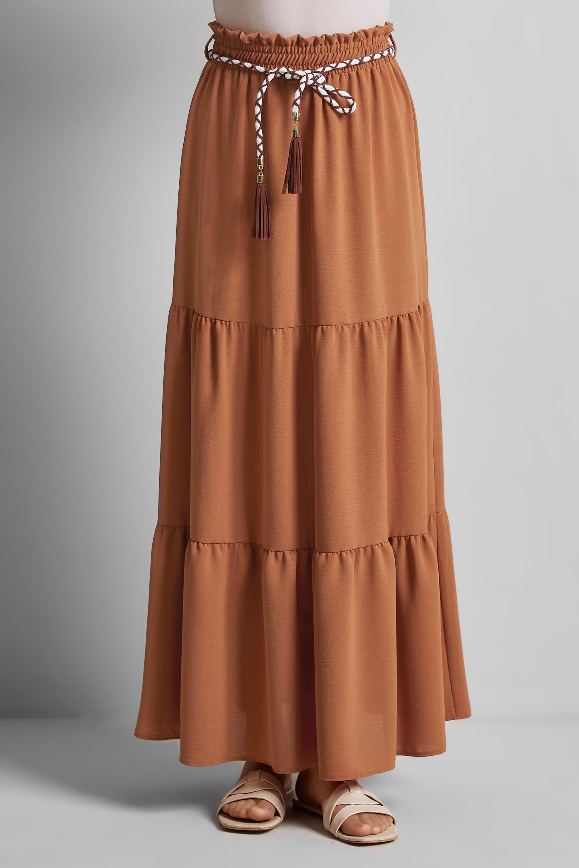 Vêtements hijab TABA JUPE NOUÉE À LA TAILLE 60668