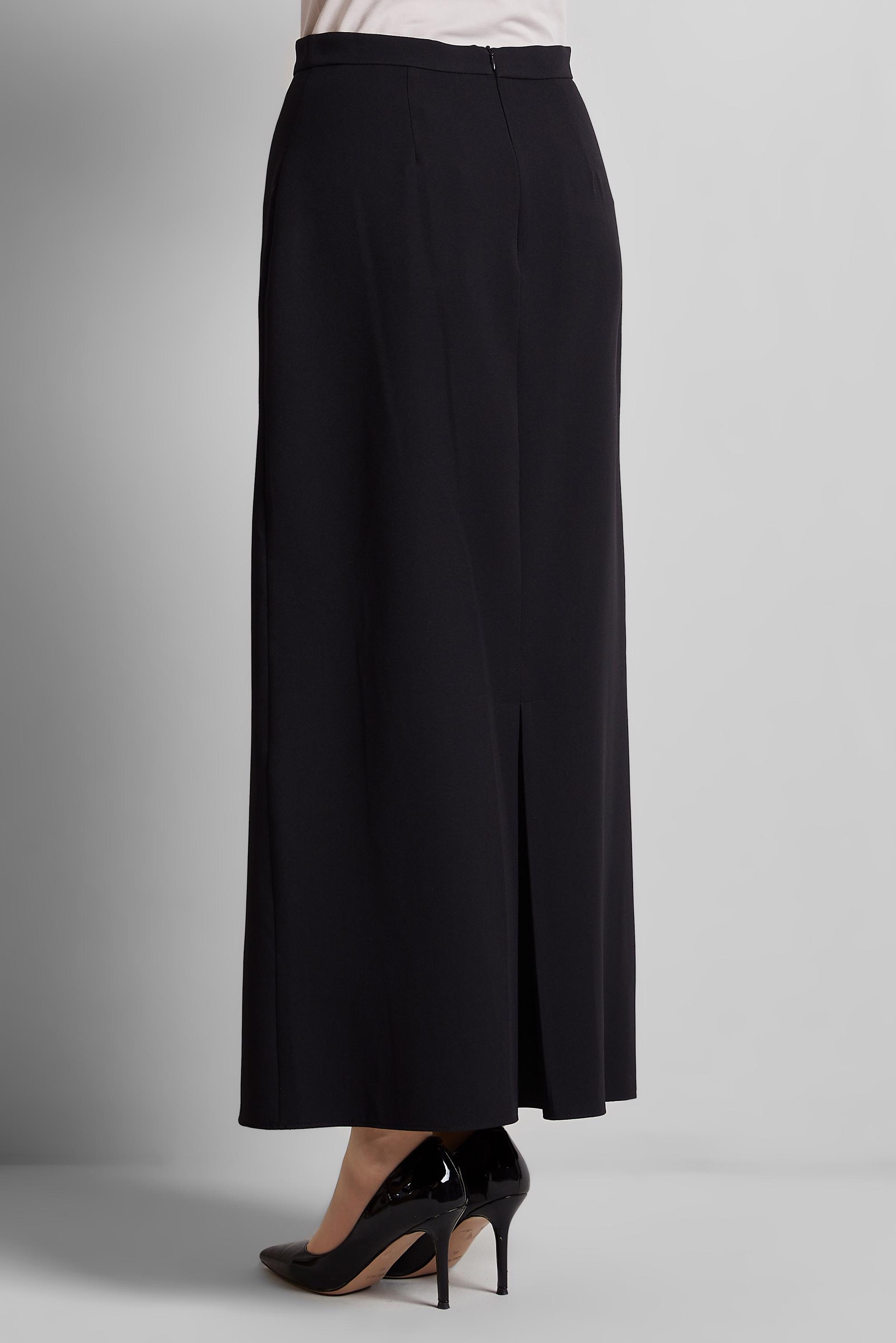 Tesettür giyim SİYAH DÜZ KESİM ETEK 60671