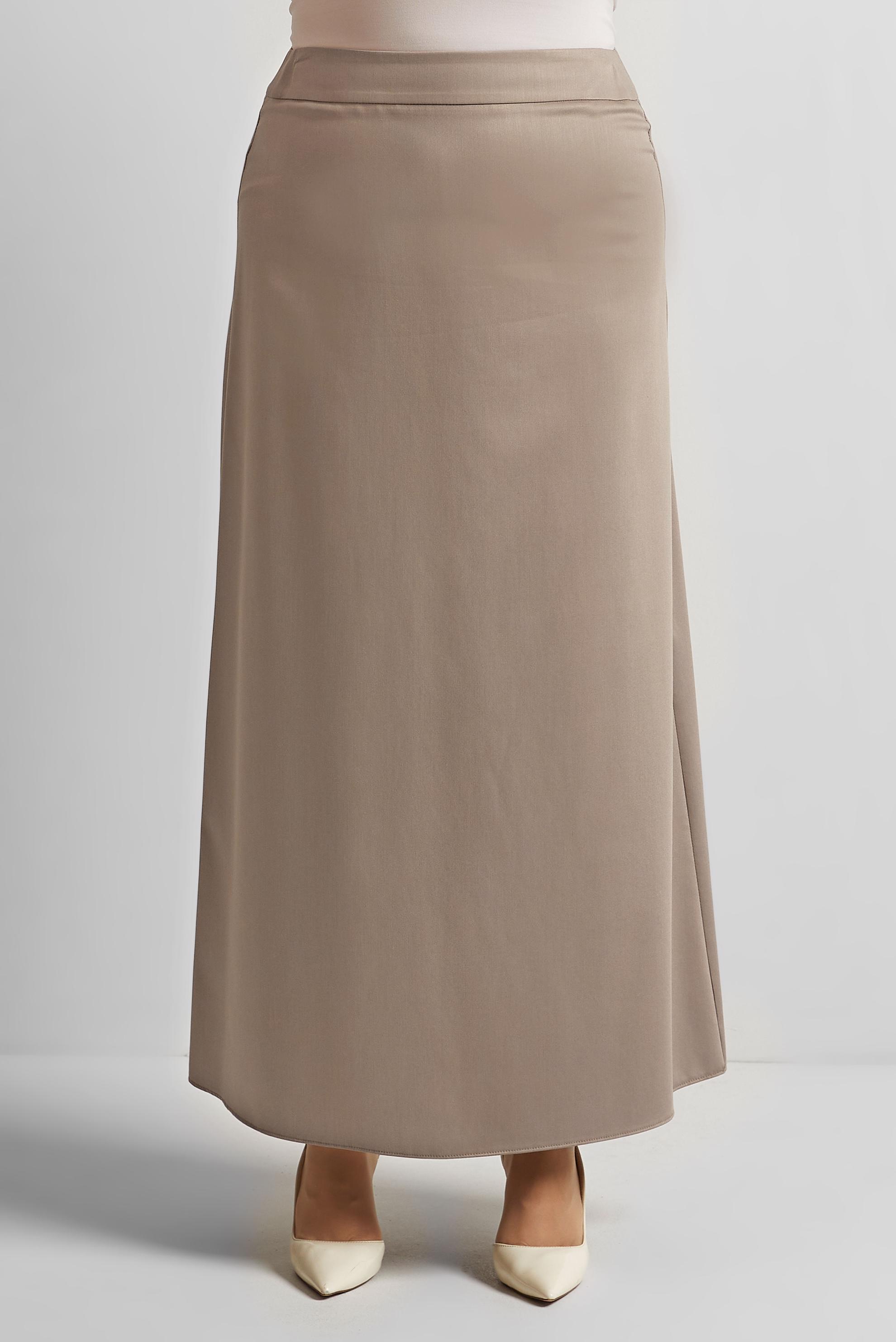 Vêtements hijab BEIGE JUPE DROITE 60675