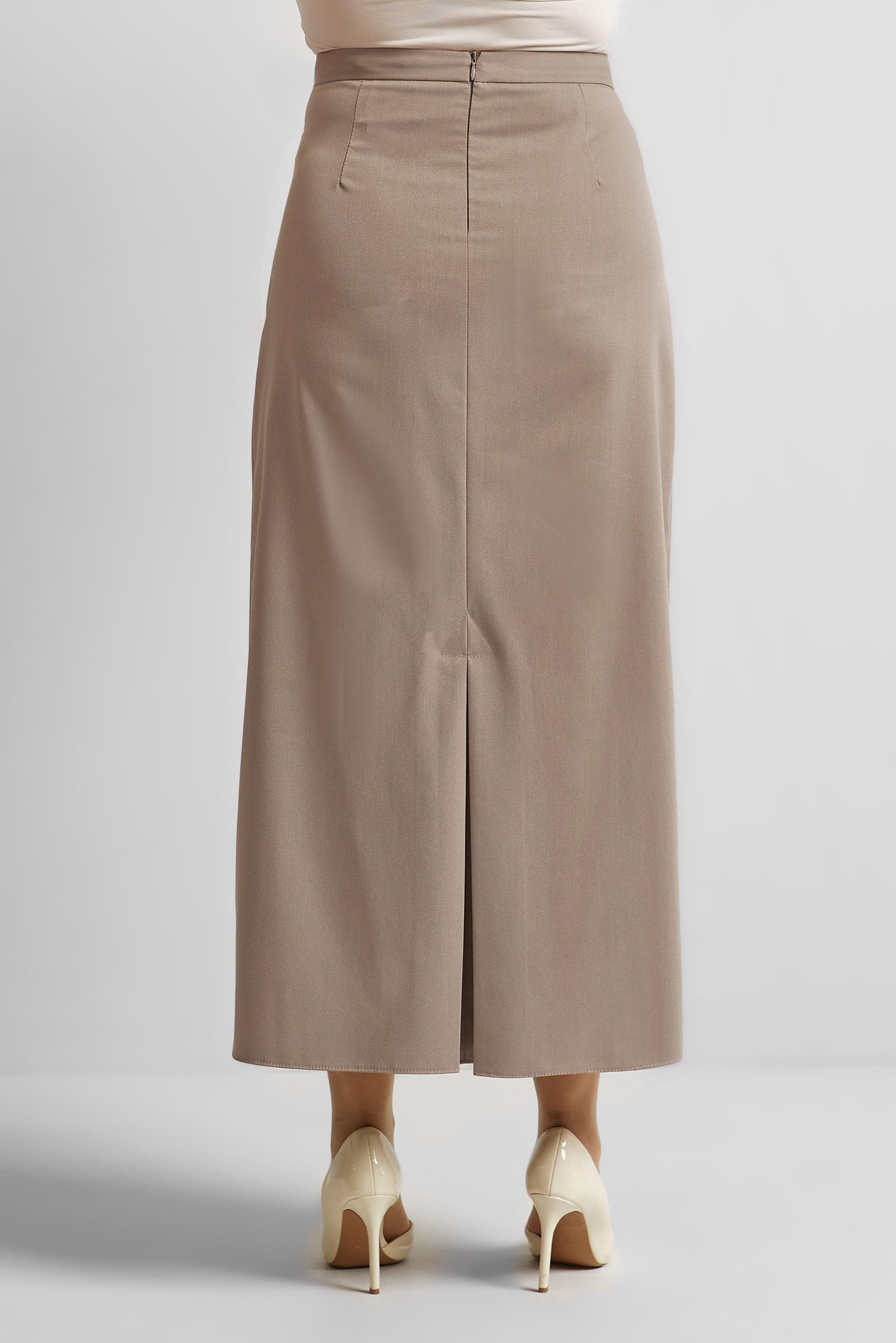 Vêtements hijab BEIGE JUPE DROITE 60675